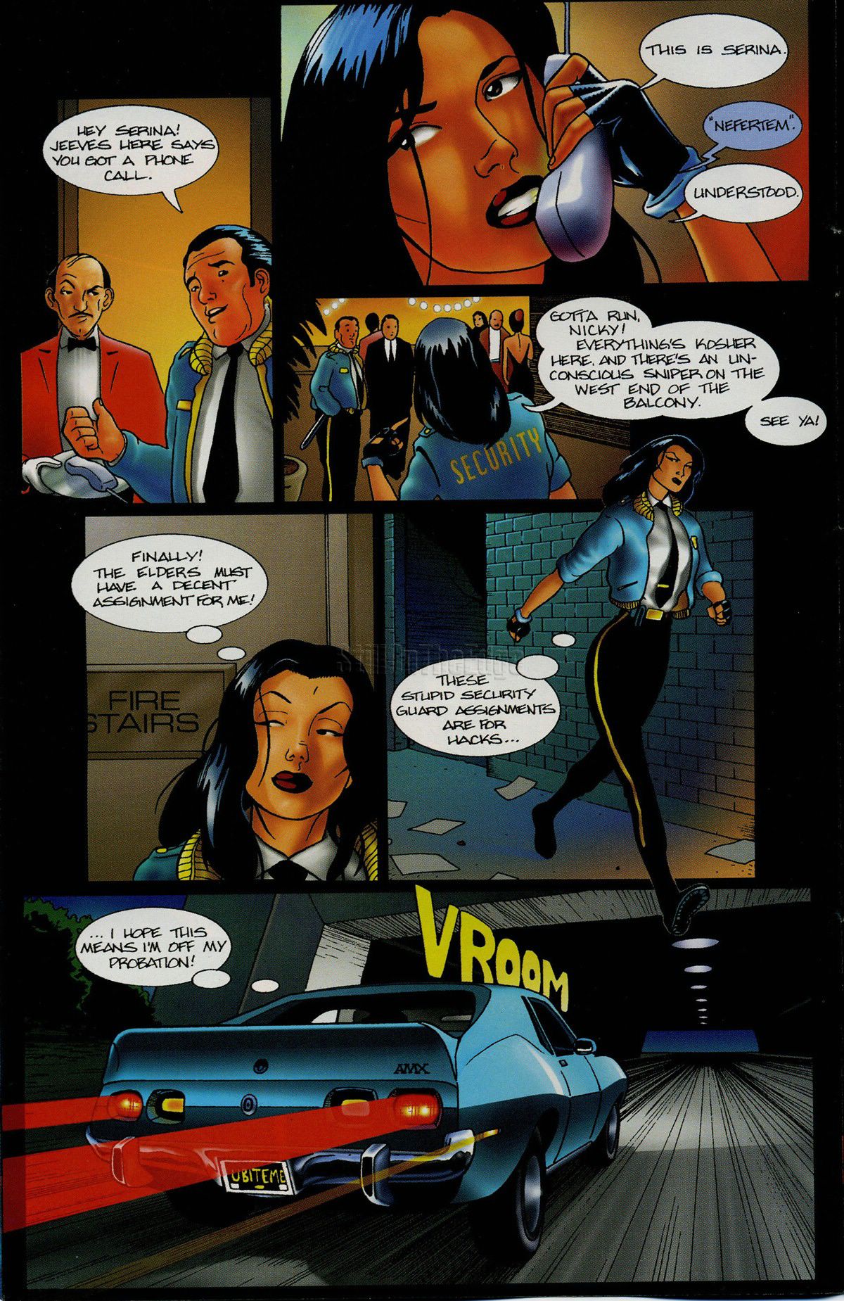 Read online Serina comic -  Issue #1 - 8