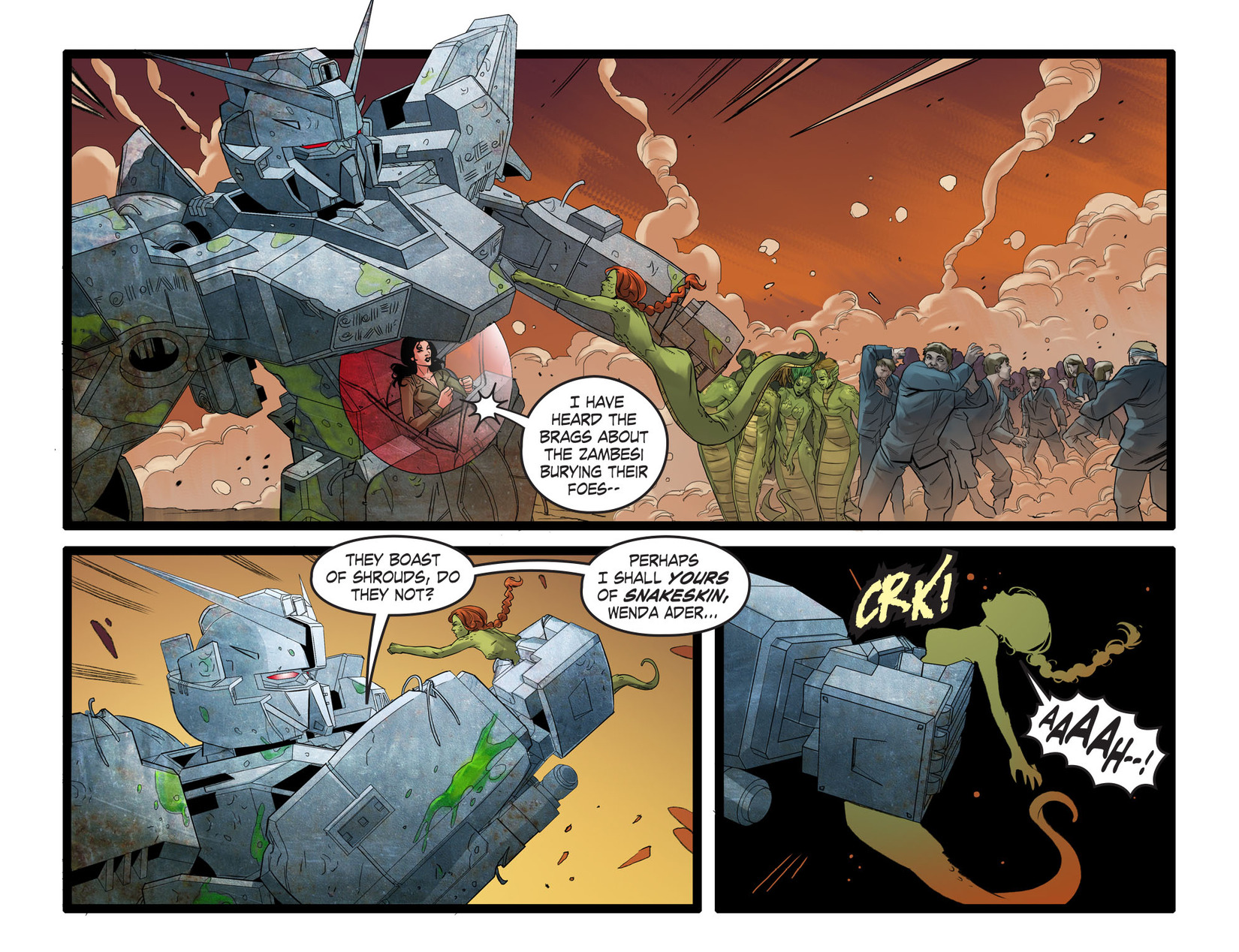 Read online DC Comics: Bombshells comic -  Issue #71 - 15
