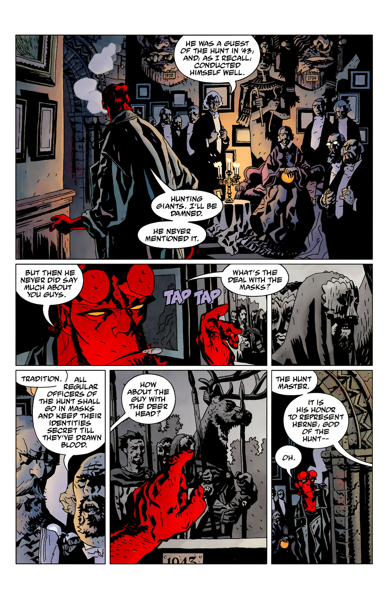 Read online Hellboy: The Wild Hunt comic -  Issue #1 - 17