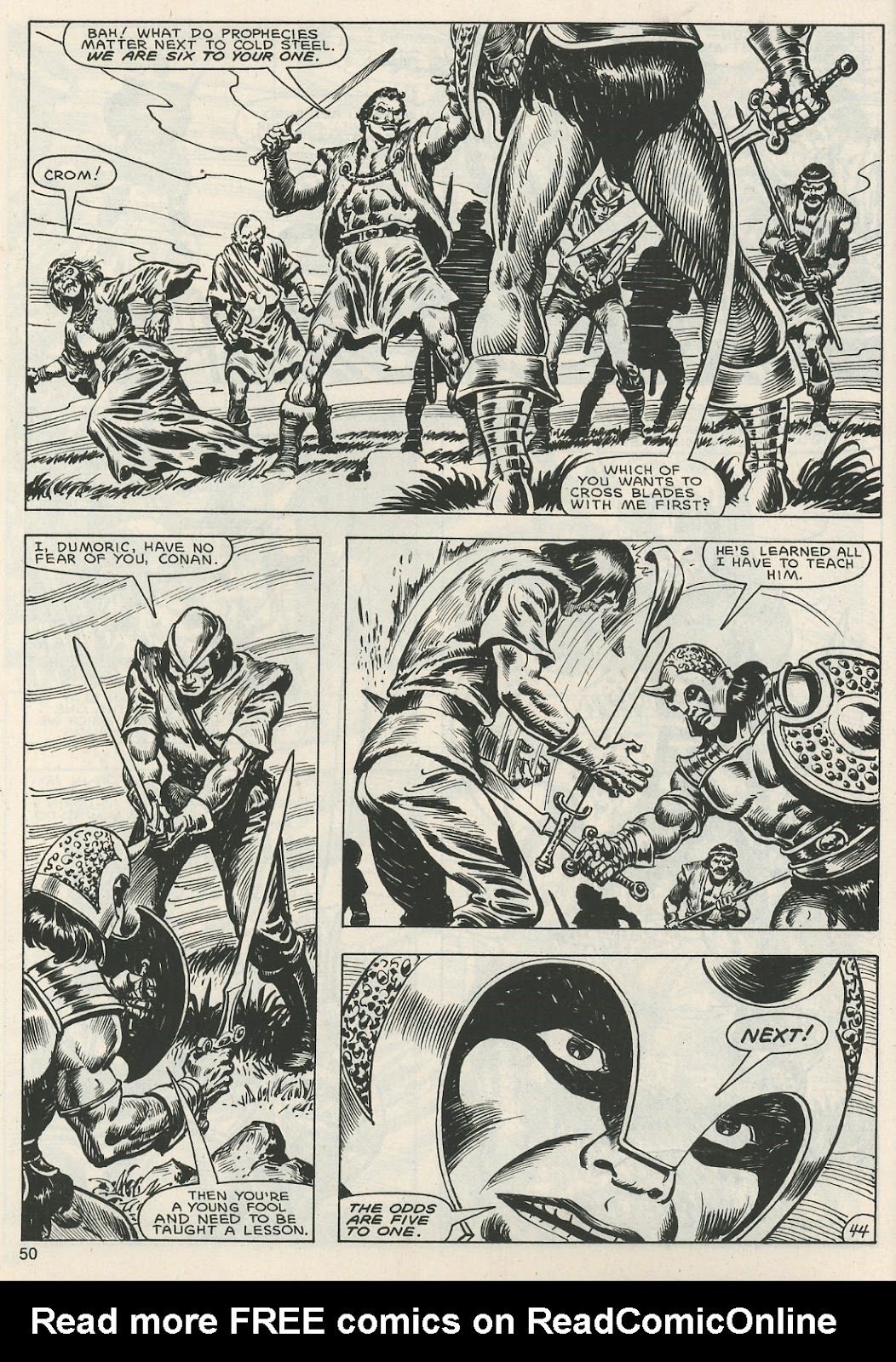 The Savage Sword Of Conan issue 119 - Page 49