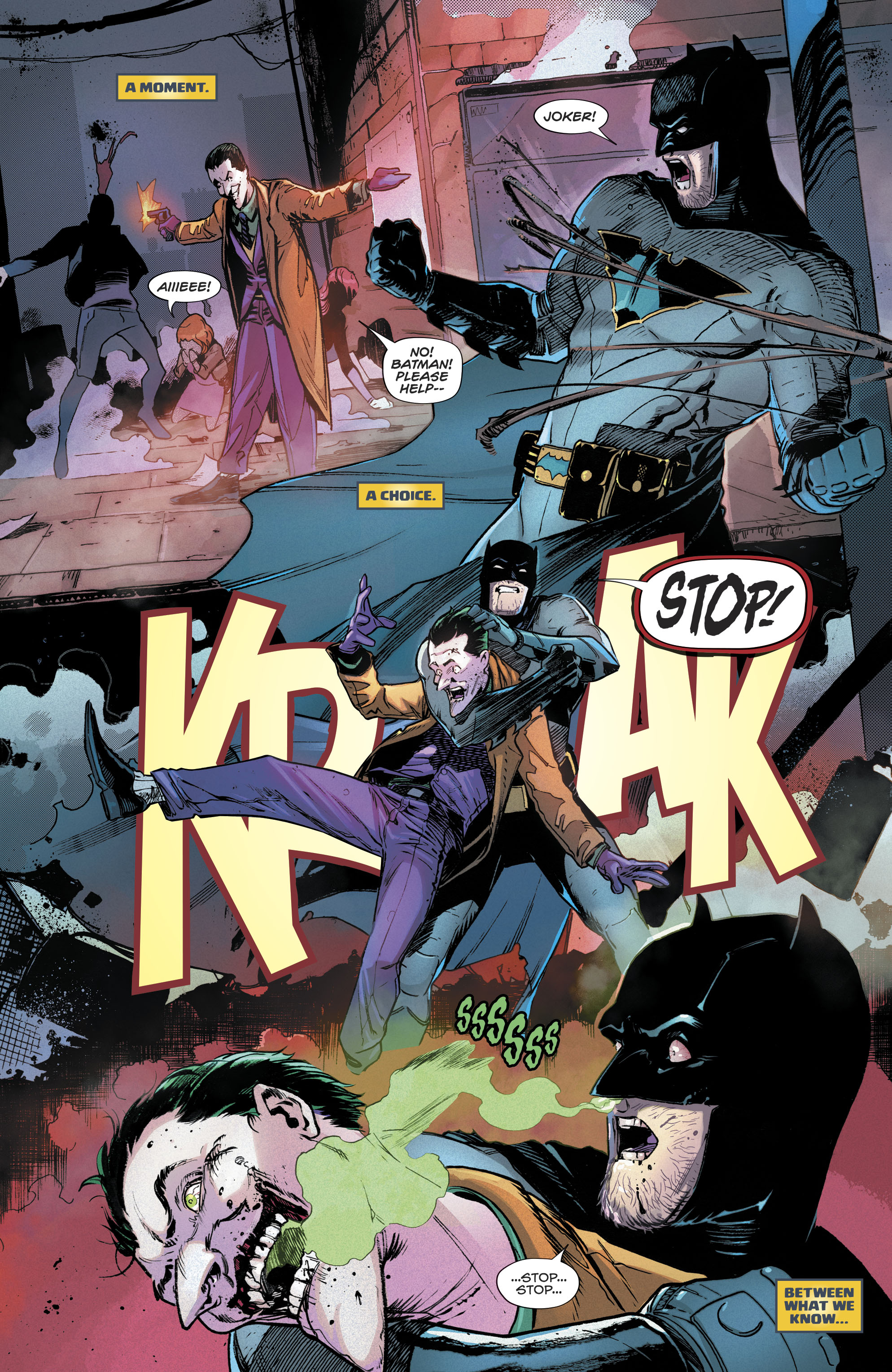 Read online Tales from the Dark Multiverse: Batman Knightfall comic -  Issue # Full - 4