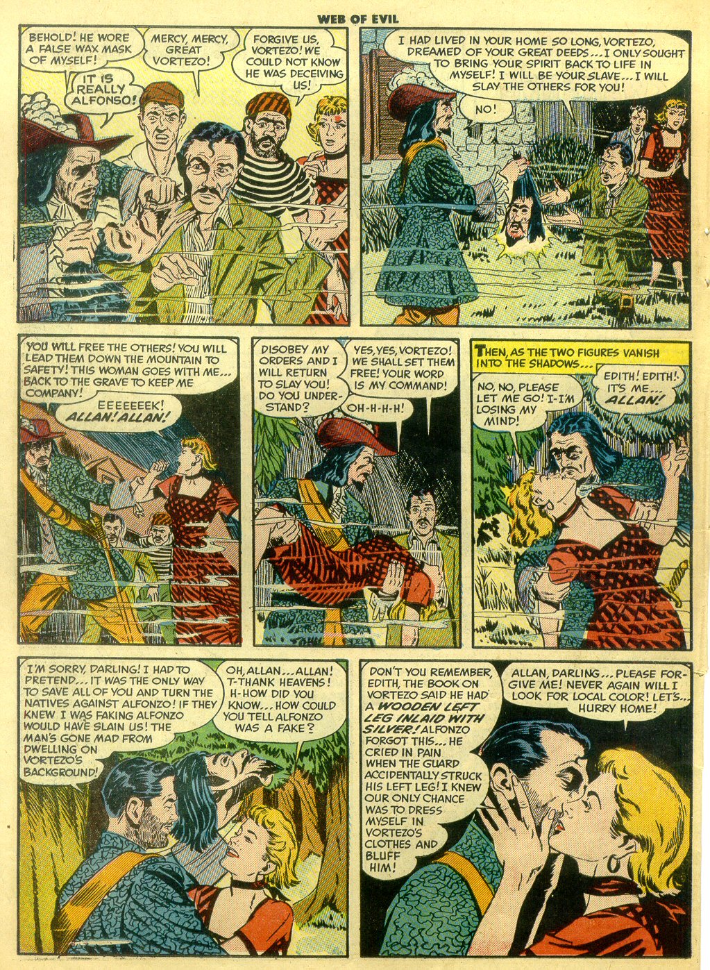 Read online Web of Evil comic -  Issue #21 - 22