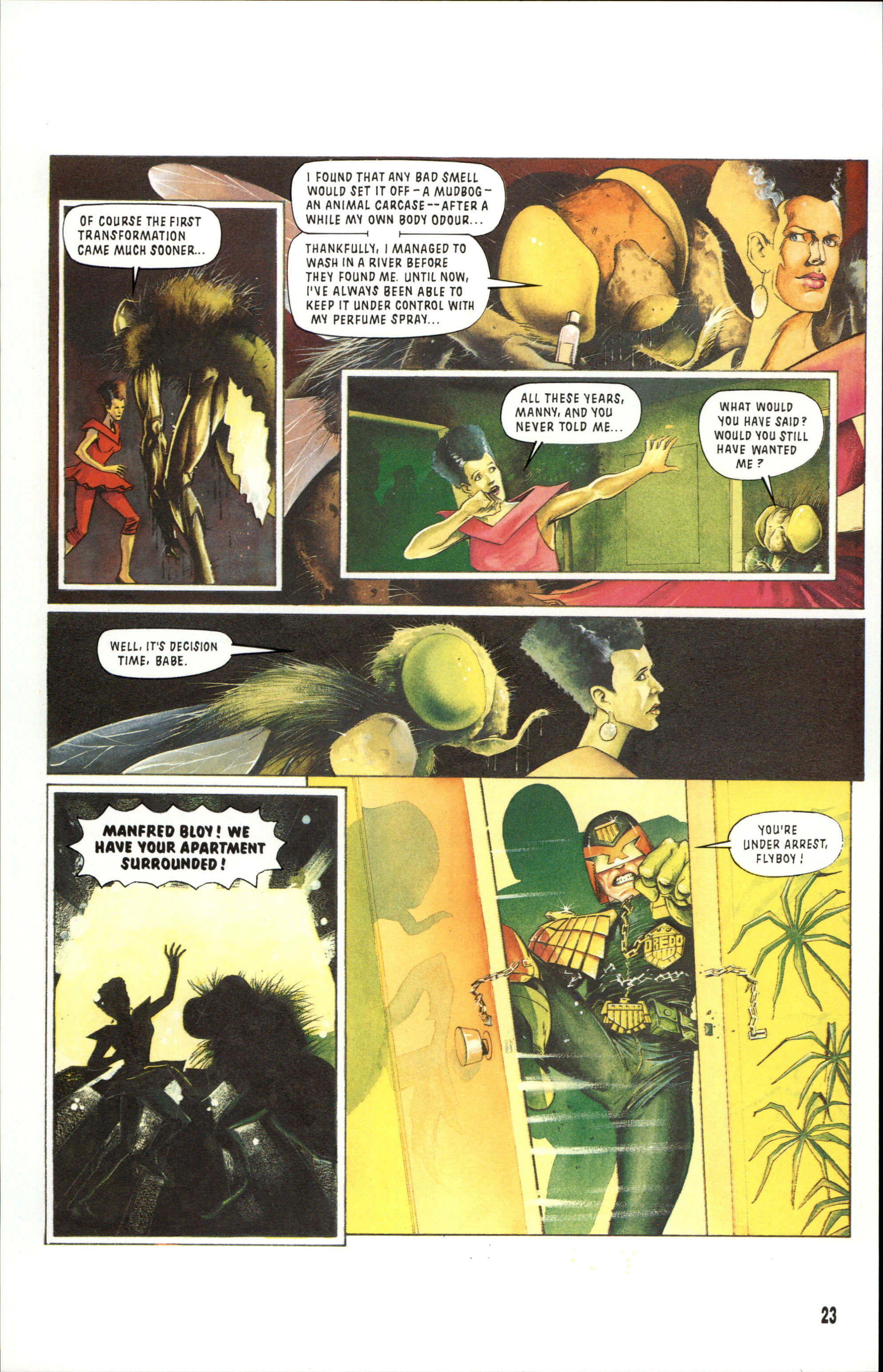 Read online Dredd Rules! comic -  Issue #11 - 25
