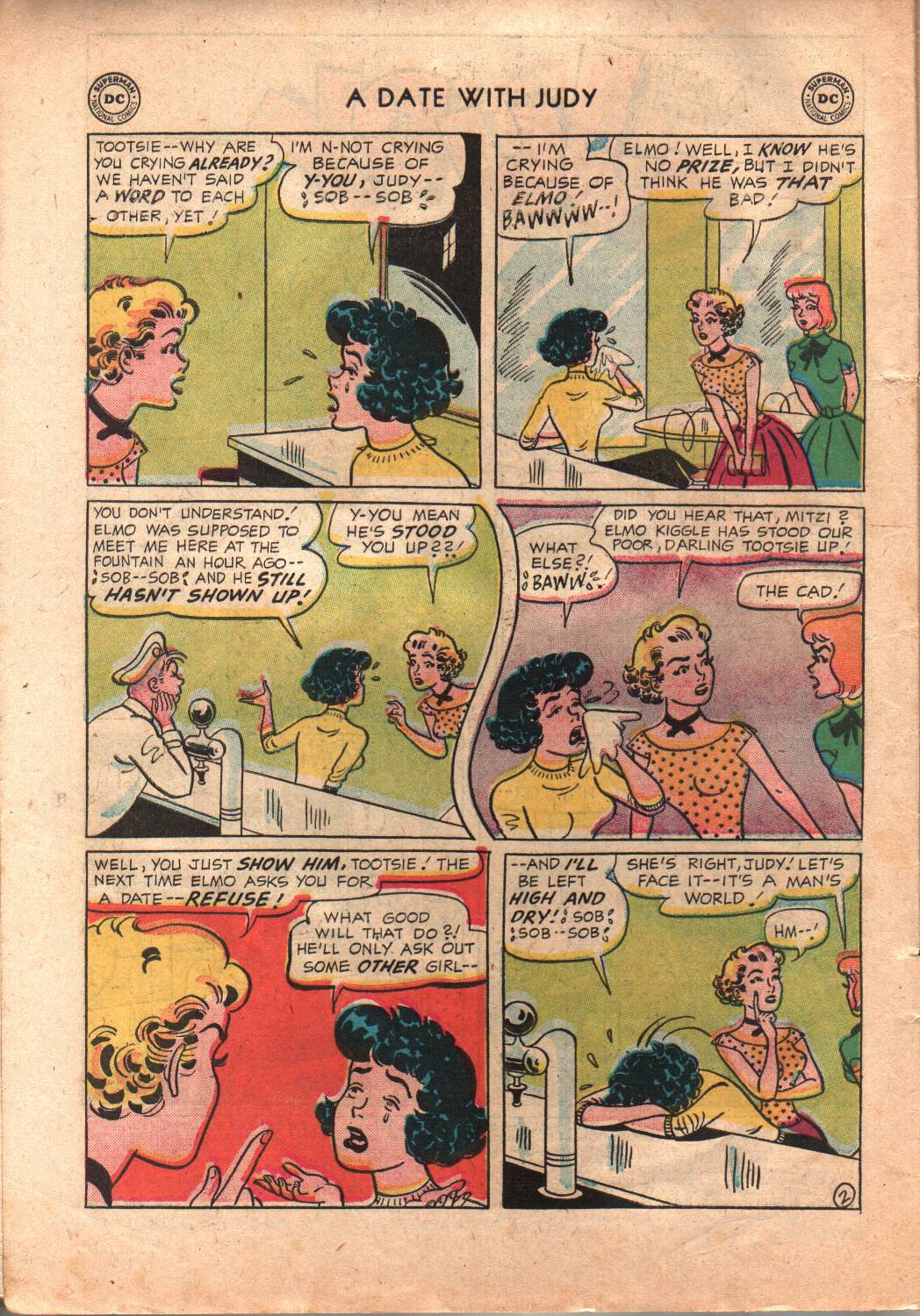 Read online A Date with Judy comic -  Issue #60 - 4