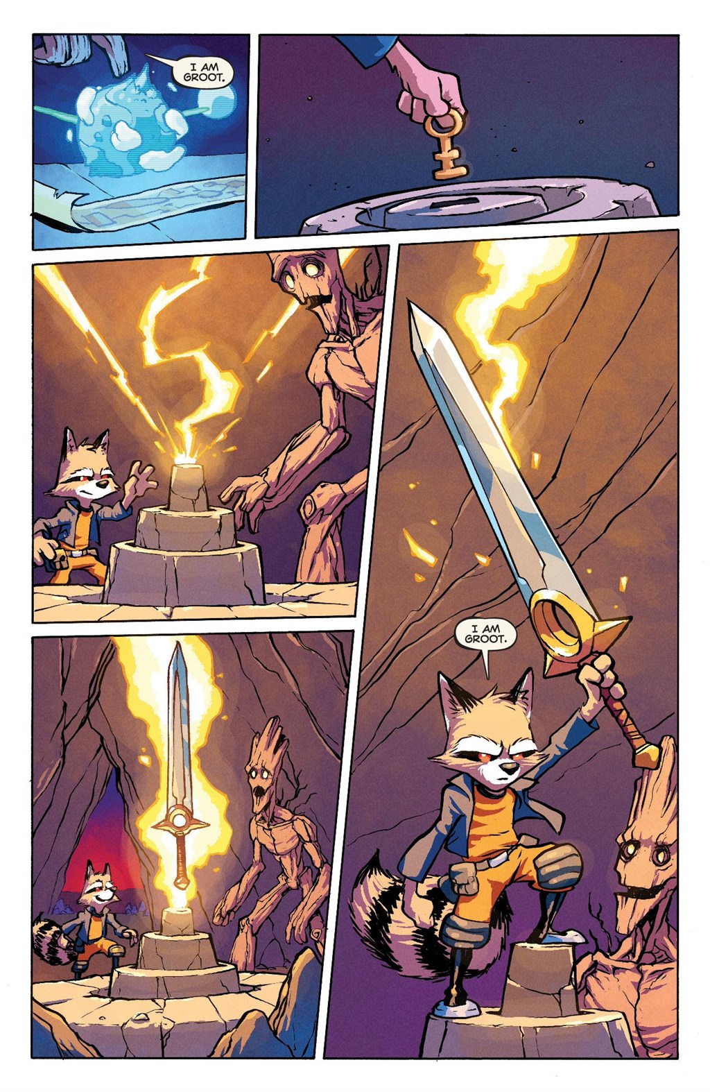 Read online Marvel-Verse: Rocket & Groot comic -  Issue # TPB - 50
