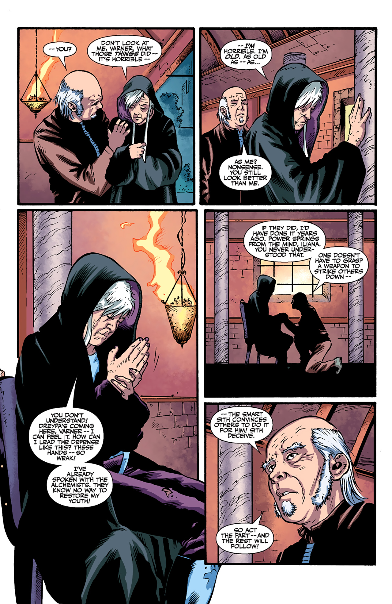 Read online Star Wars: Lost Tribe of the Sith - Spiral comic -  Issue #4 - 22