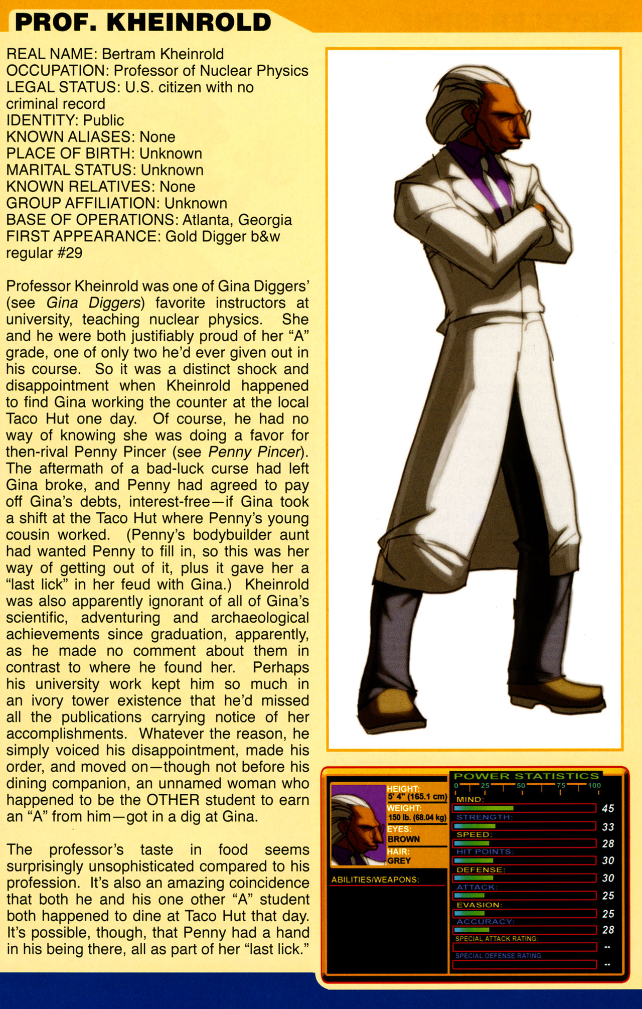 Read online Gold Digger Sourcebook: The Official Handbook of the GD Universe comic -  Issue #7 - 30
