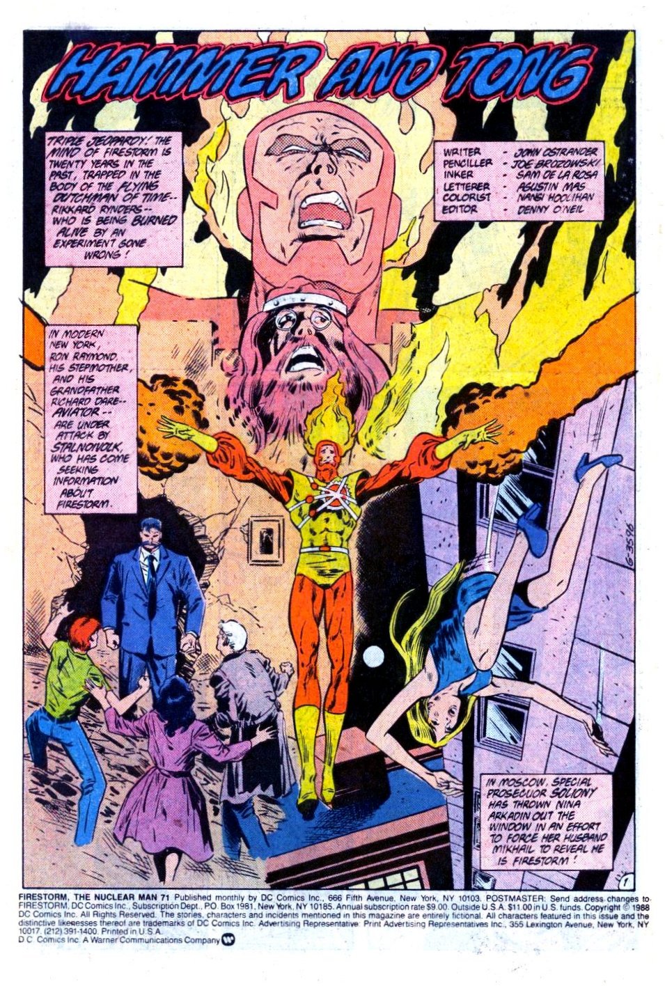 Read online Firestorm, the Nuclear Man comic -  Issue #71 - 2