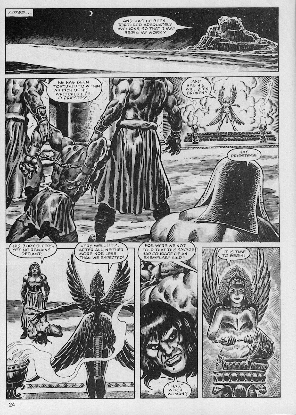 Read online The Savage Sword Of Conan comic -  Issue #102 - 24