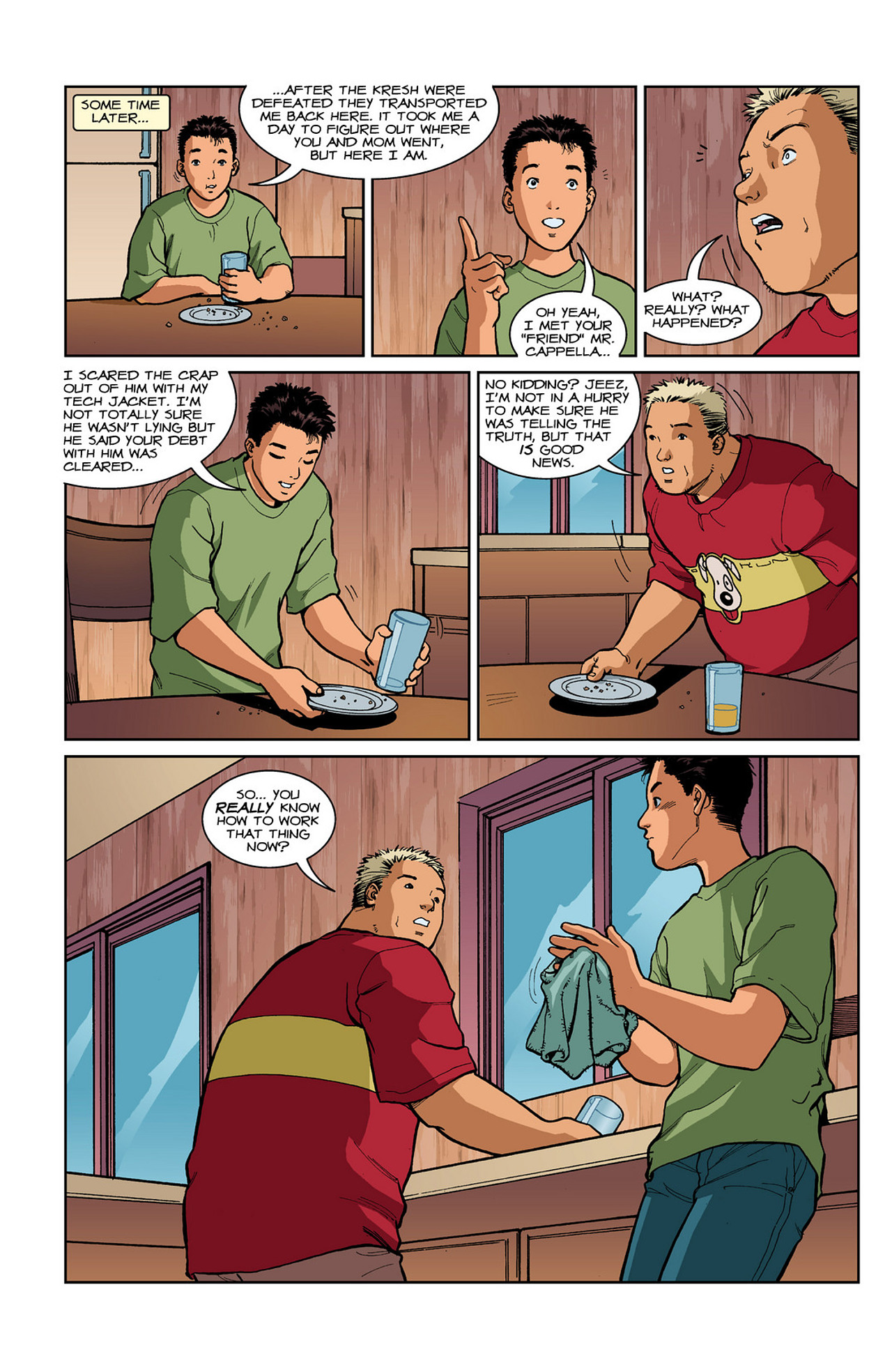 Read online Tech Jacket (2002) comic -  Issue # TPB 1 - 134