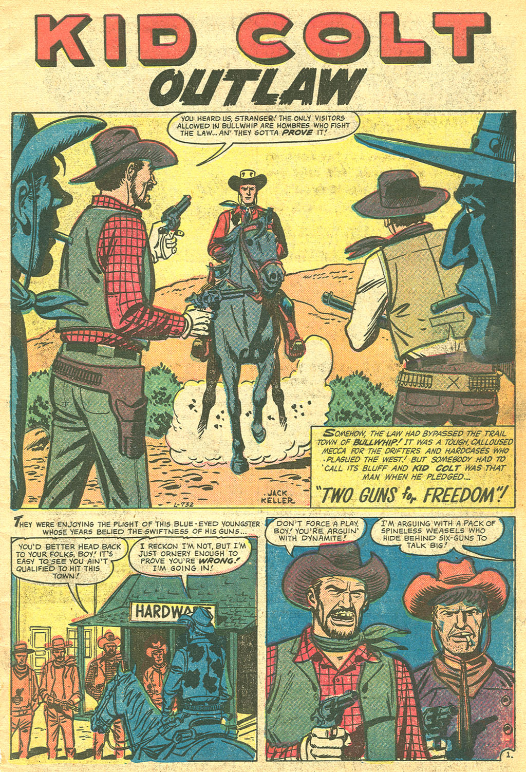 Read online Gunsmoke Western comic -  Issue #41 - 3