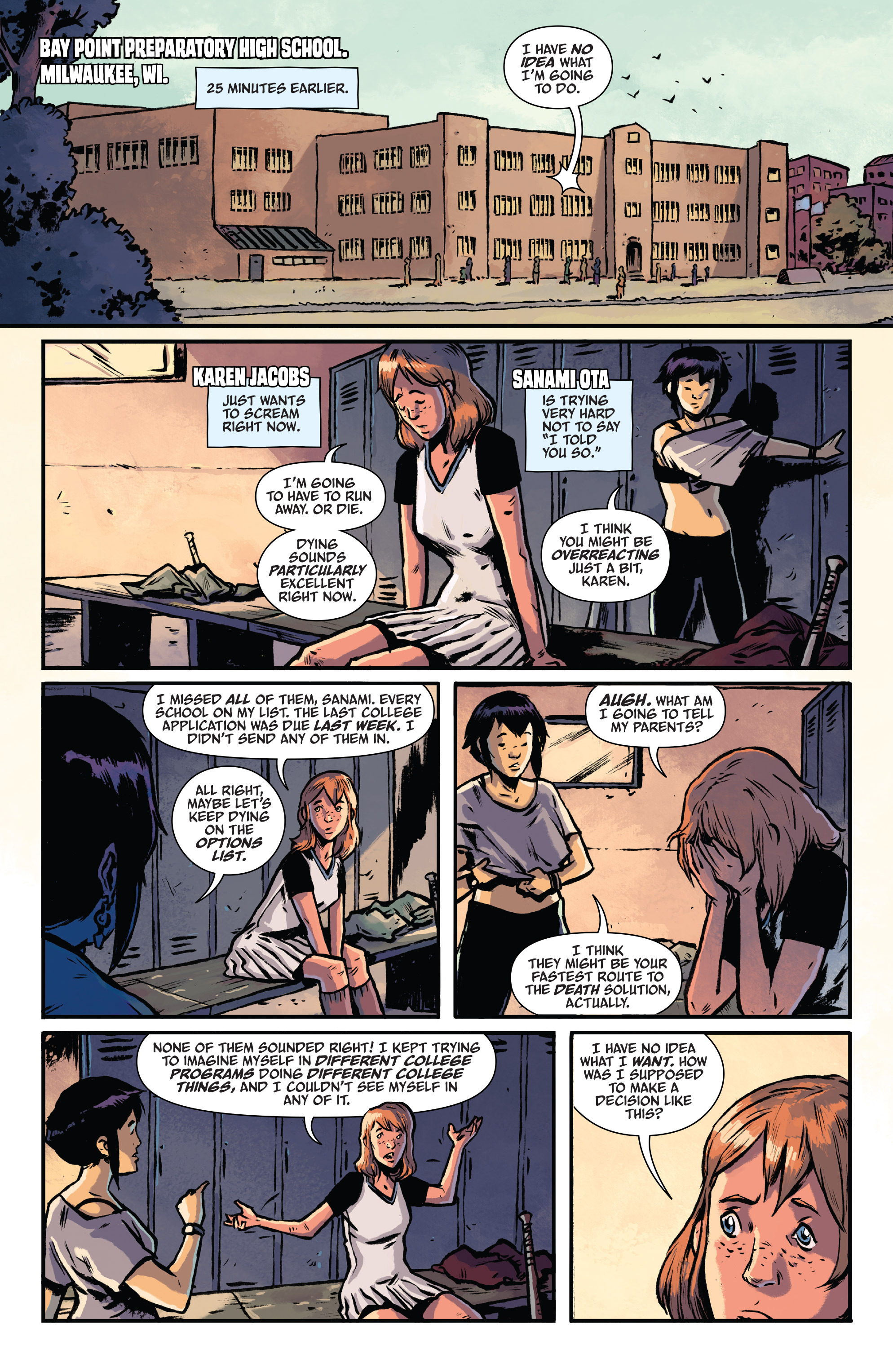 Read online The Woods comic -  Issue #1 - 4