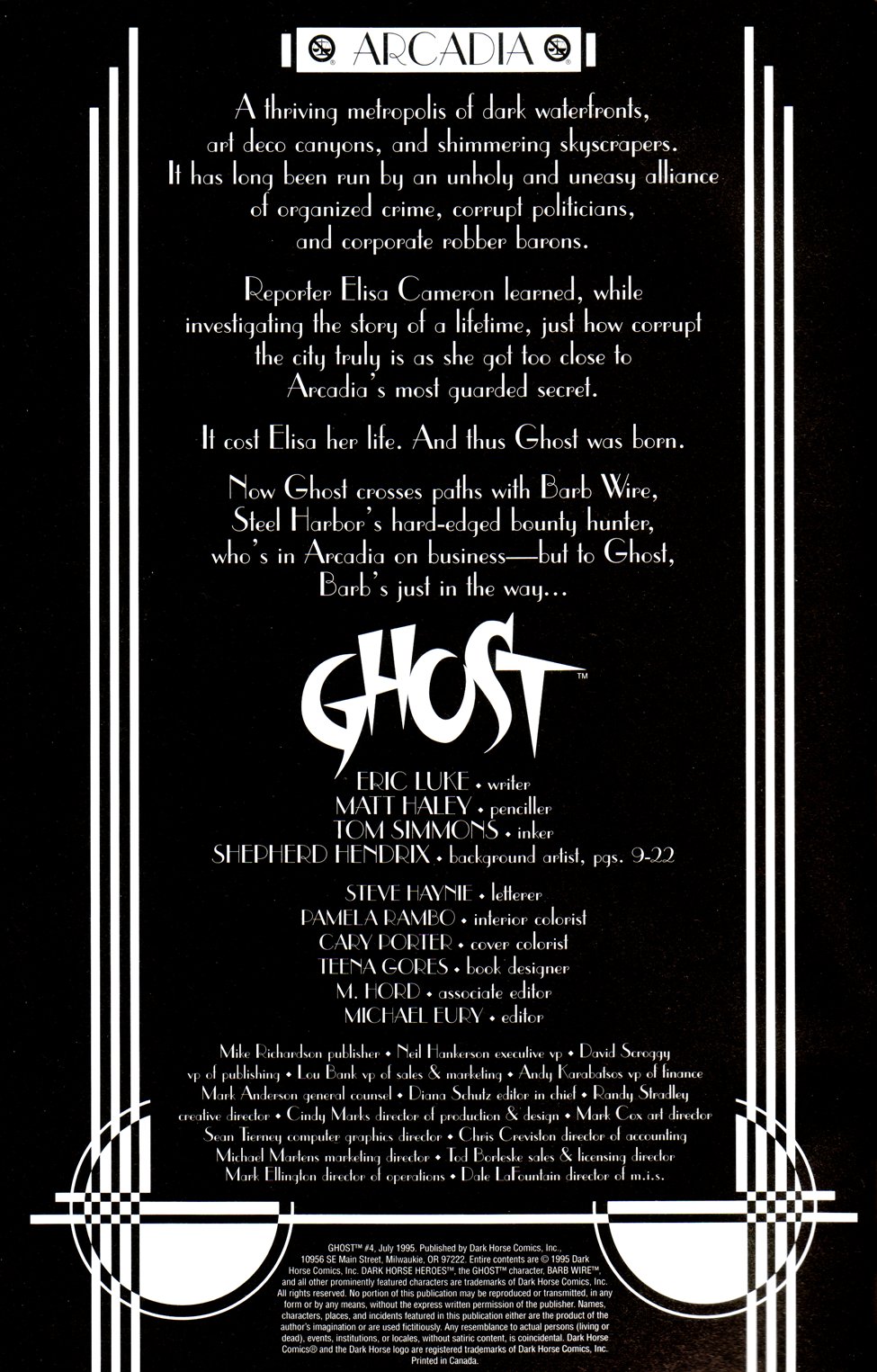 Read online Ghost (1995) comic -  Issue #4 - 2