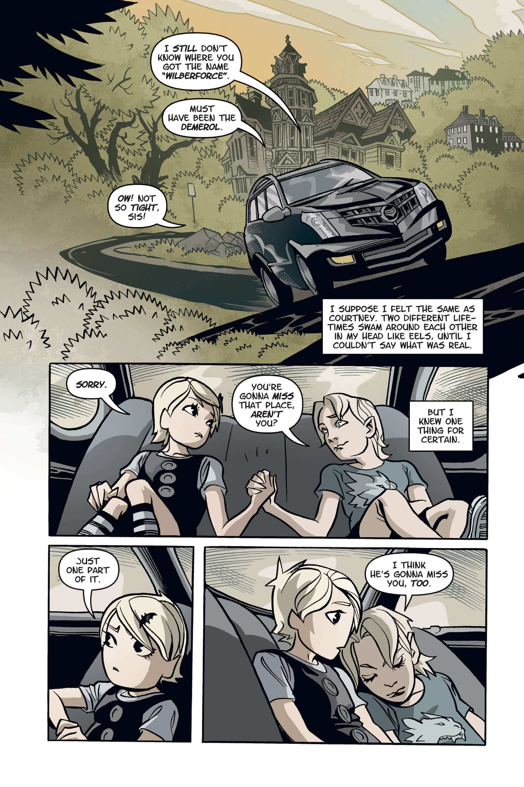 Read online Courtney Crumrin comic -  Issue # _TPB 6 - 134