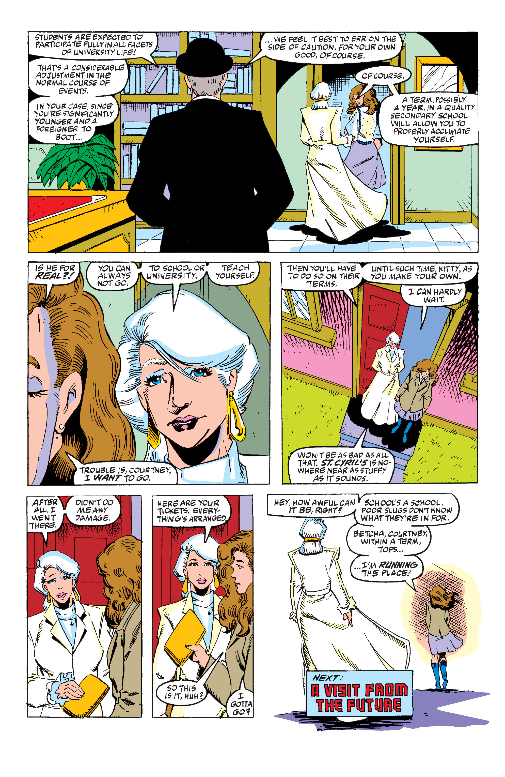 Read online Excalibur (1988) comic -  Issue #25 - 24