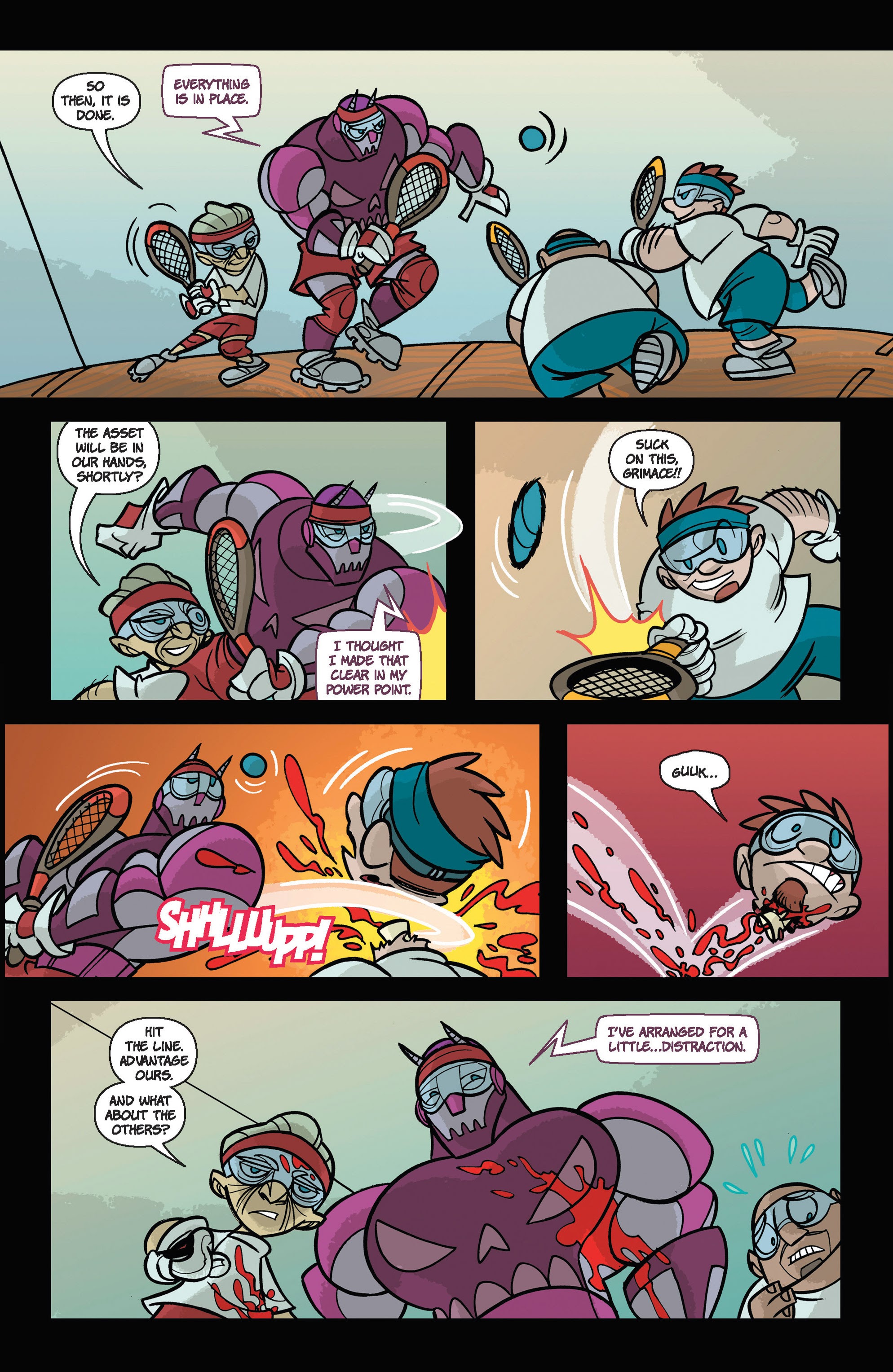 Read online Super Human Resources comic -  Issue #1 - 12
