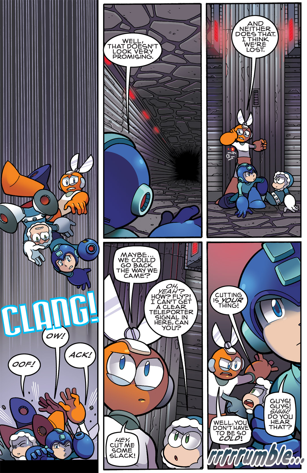 Read online Mega Man comic -  Issue # _TPB 2 - 49