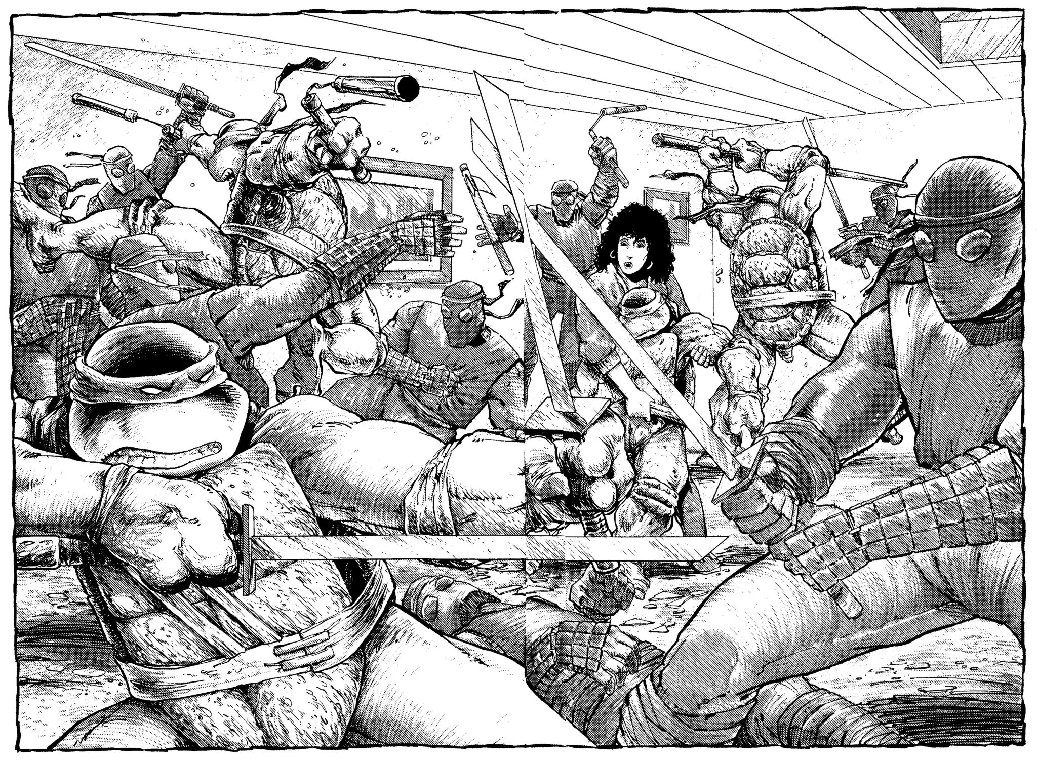Read online Teenage Mutant Ninja Turtles: The Movie comic -  Issue # Full - 37