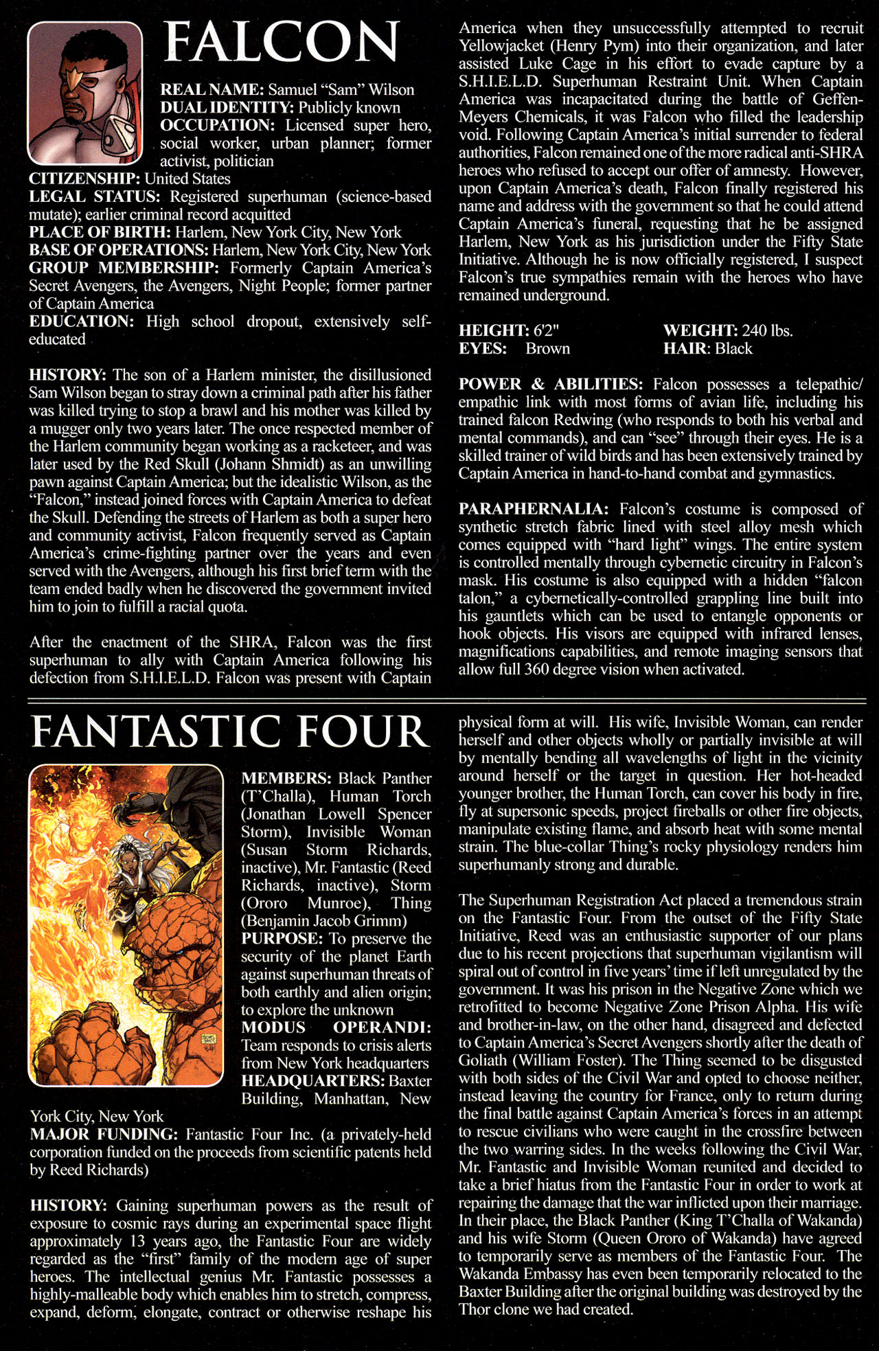 Read online Civil War: Battle Damage Report comic -  Issue # Full - 23