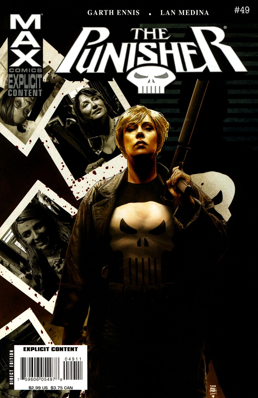Punisher: The Movie (2004) #3, Comic Issues