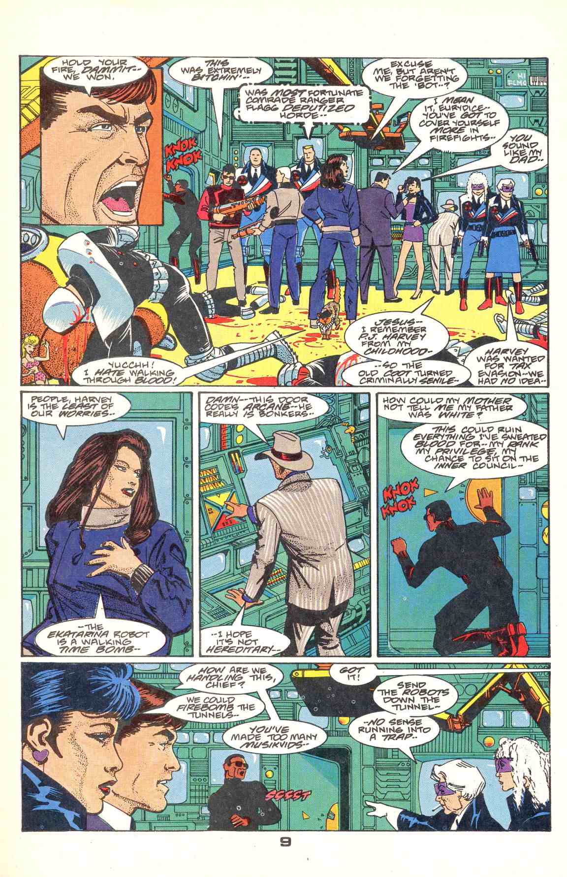 Read online Howard Chaykin's American Flagg comic -  Issue #12 - 11