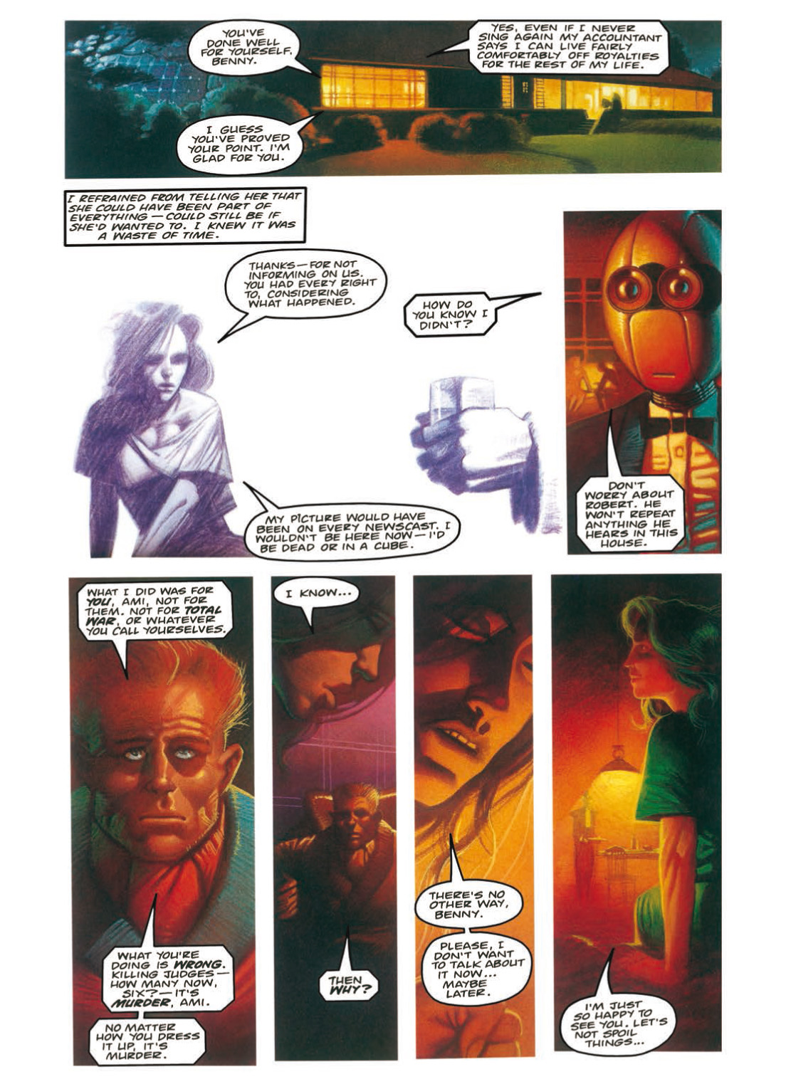 Read online Judge Dredd: America comic -  Issue # TPB - 45