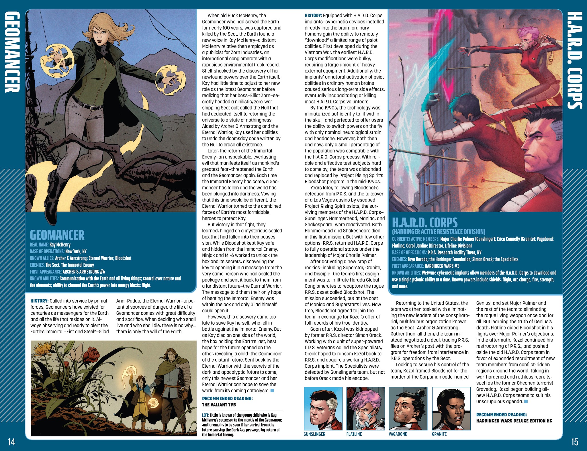 Read online Valiant Universe Handbook 2015 Edition comic -  Issue # Full - 9
