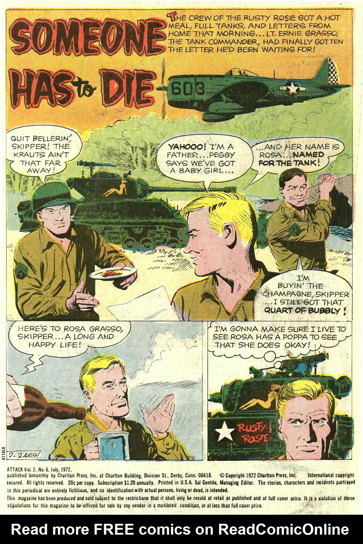 Read online Attack (1971) comic -  Issue #6 - 3