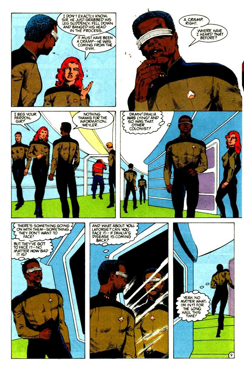 Read online Star Trek: The Next Generation (1989) comic -  Issue #6 - 10