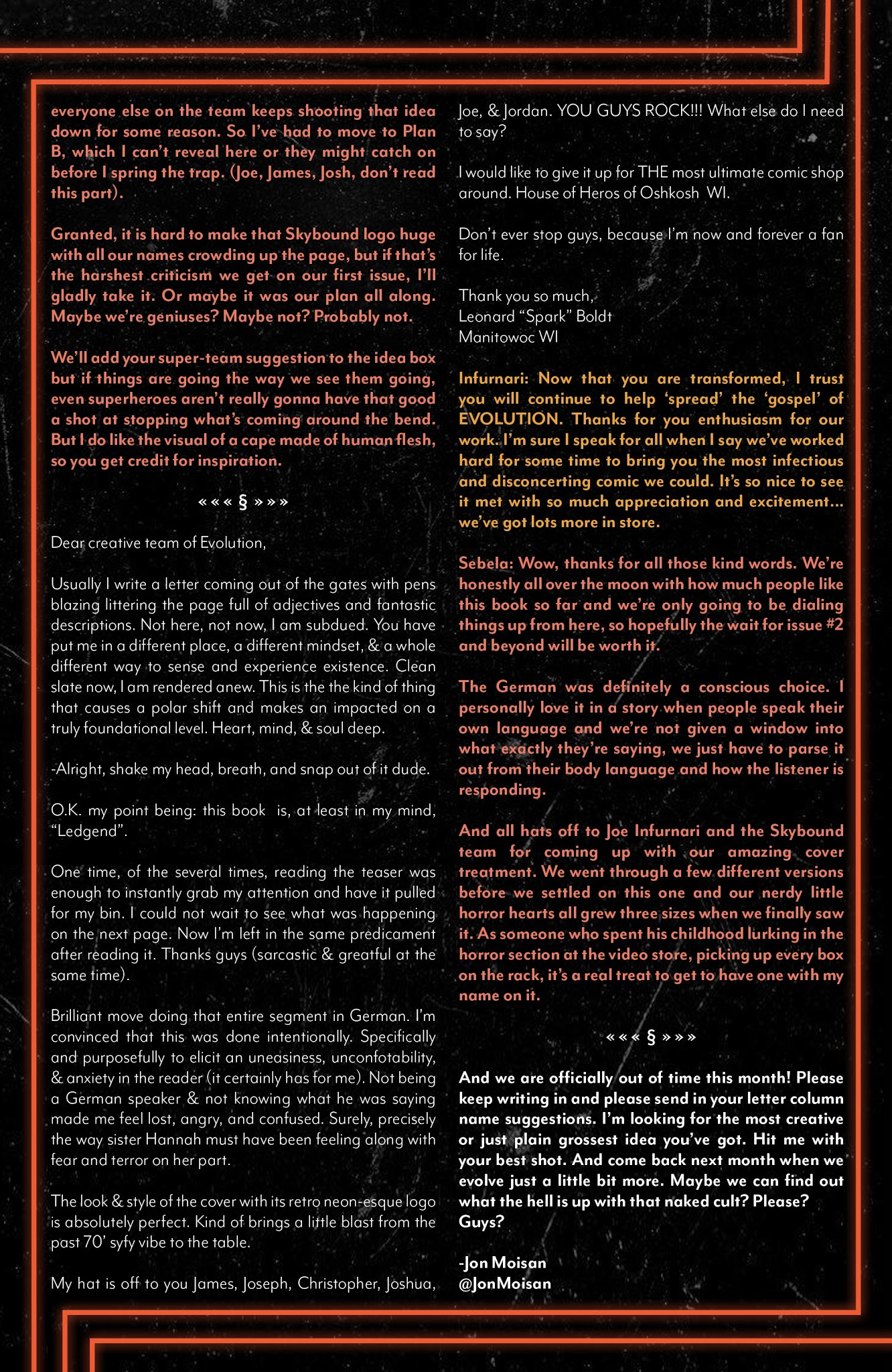 Read online Evolution comic -  Issue #3 - 23
