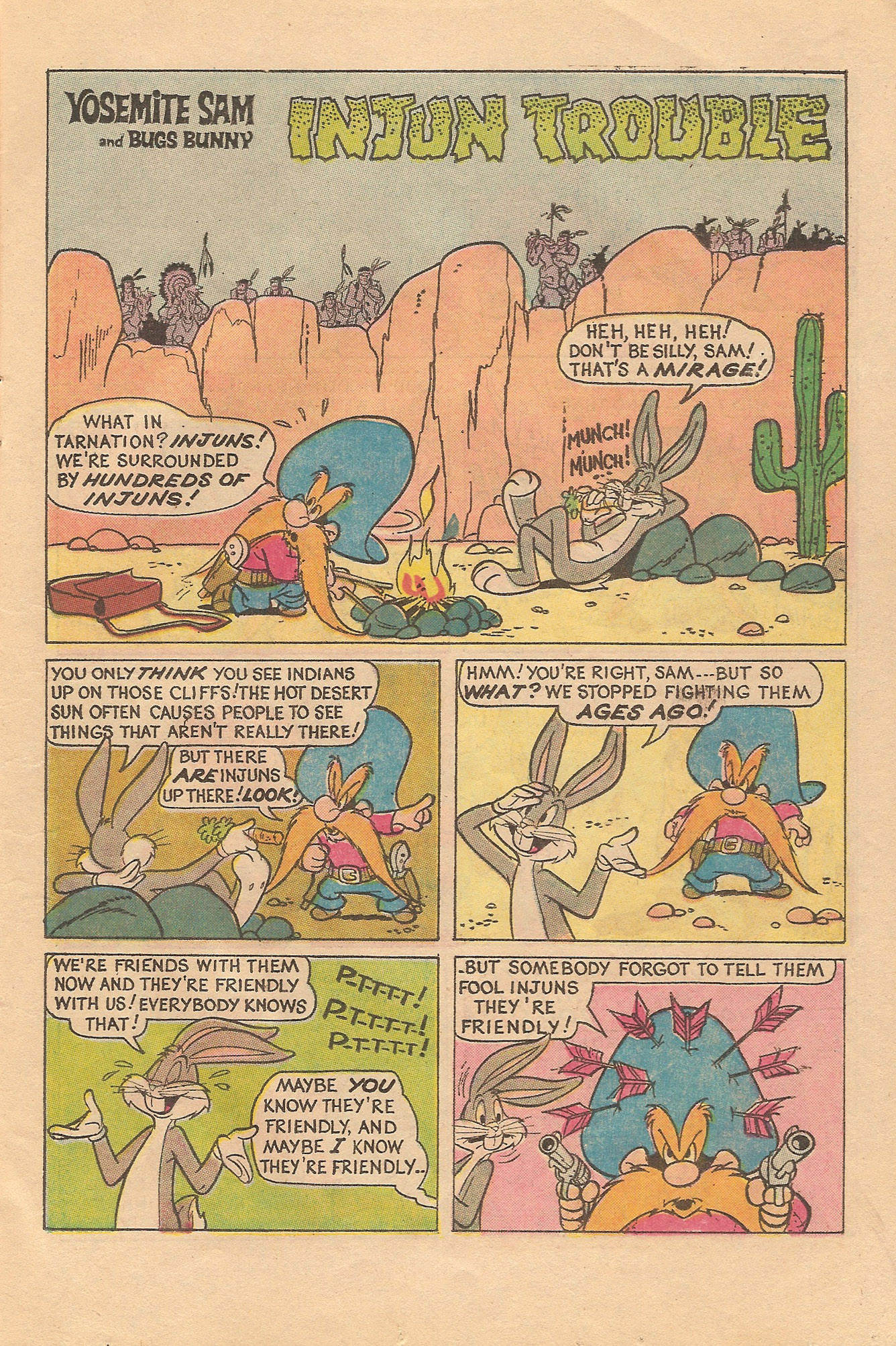Read online Yosemite Sam and Bugs Bunny comic -  Issue #16 - 11