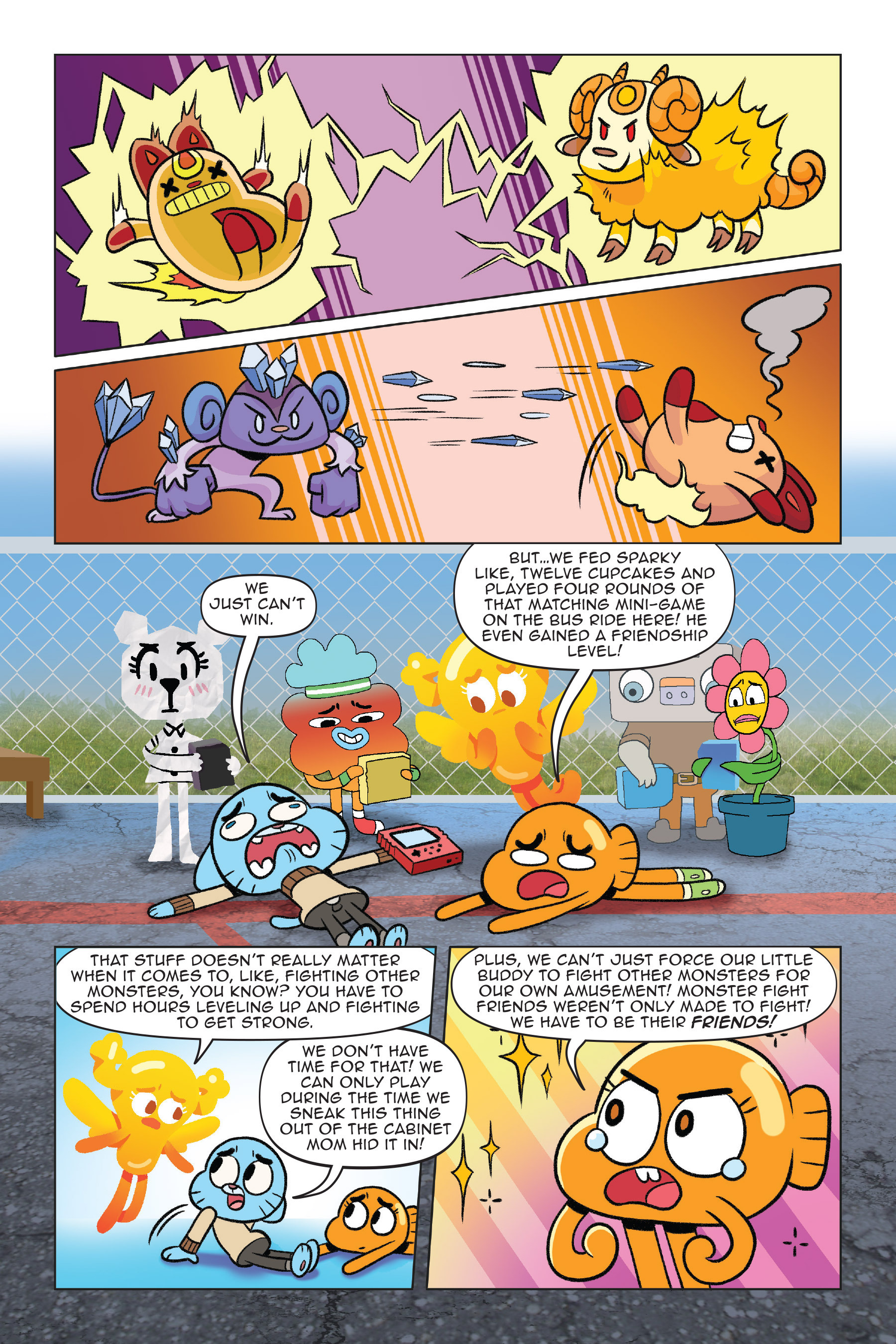 Read online The Amazing World of Gumball: Cheat Code comic -  Issue # Full - 22