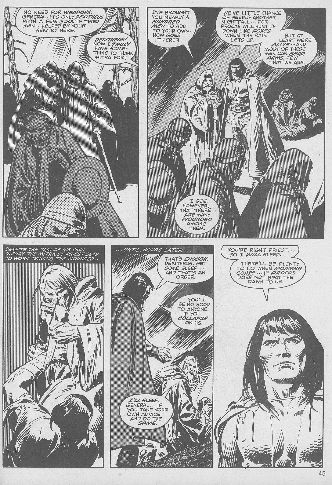 Read online The Savage Sword Of Conan comic -  Issue #49 - 45