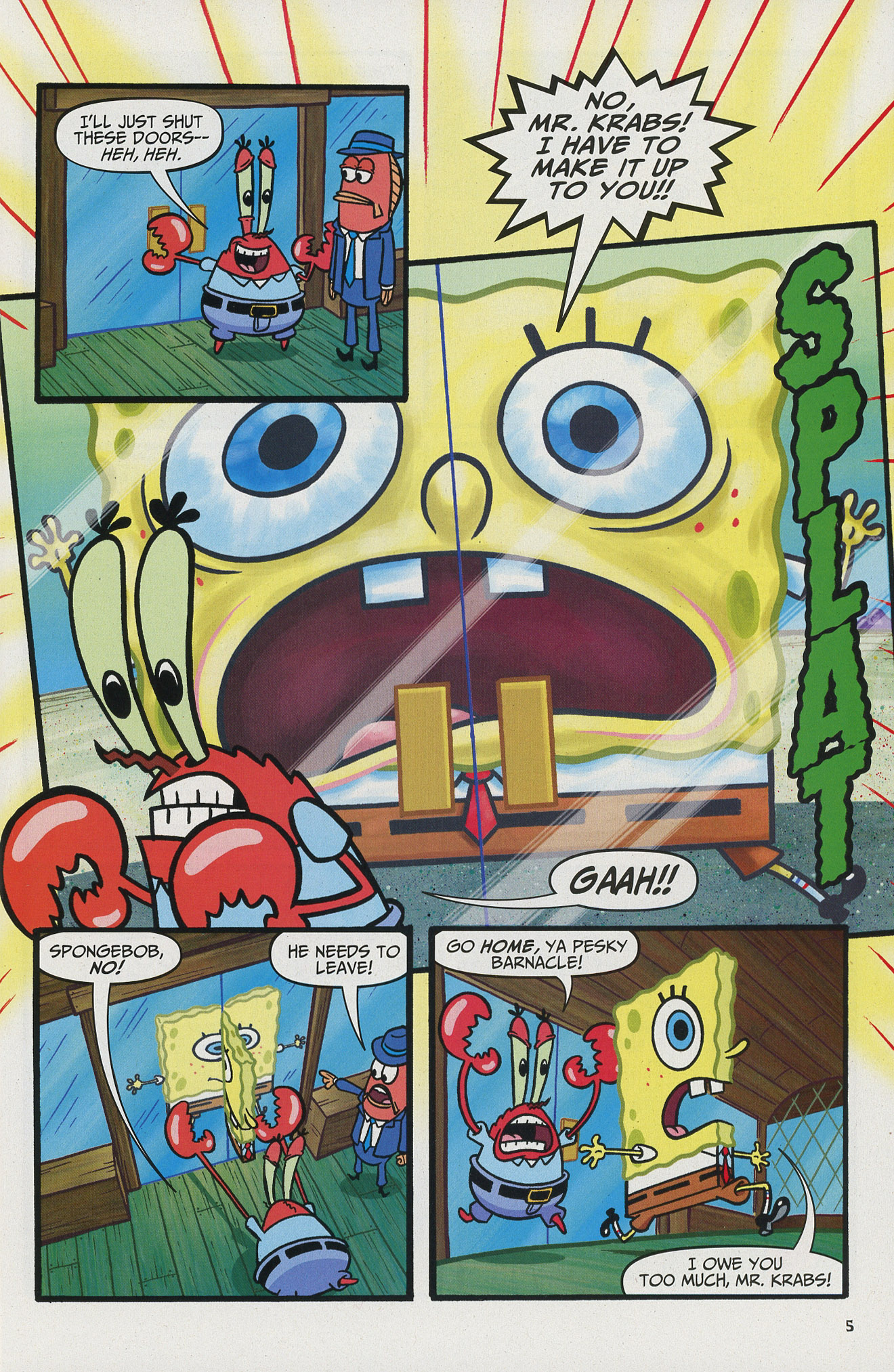 Read online SpongeBob Comics comic -  Issue #5 - 7