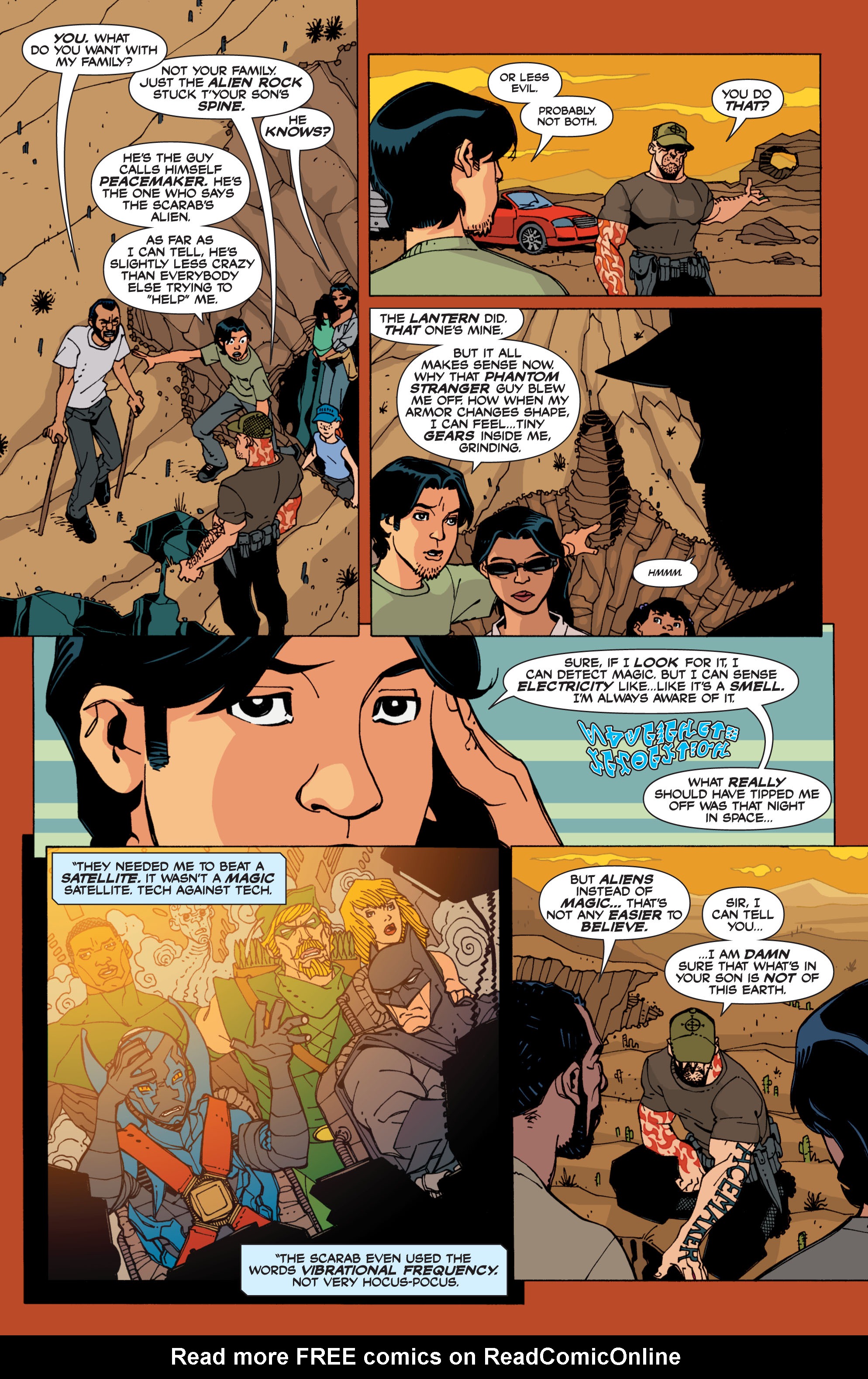 Read online Blue Beetle (2006) comic -  Issue #7 - 6