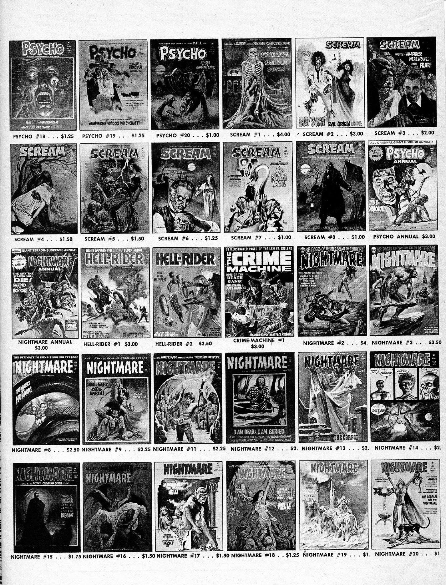 Read online Scream (1973) comic -  Issue #9 - 21