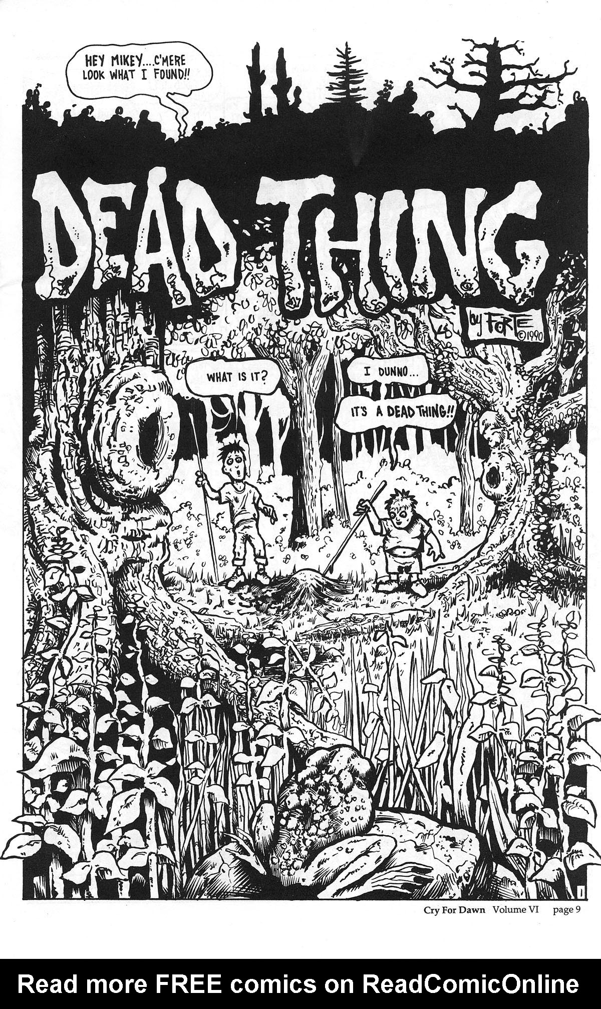 Read online Cry for Dawn comic -  Issue #6 - 11