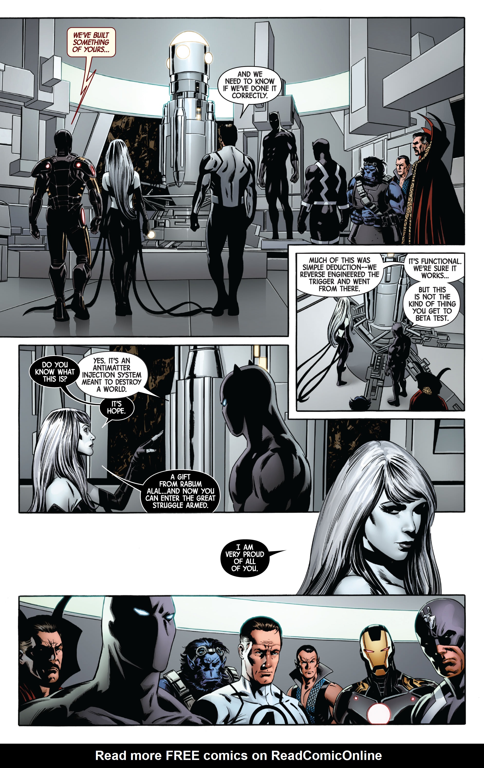 Read online Avengers by Jonathan Hickman: The Complete Collection comic -  Issue # TPB 1 (Part 3) - 31