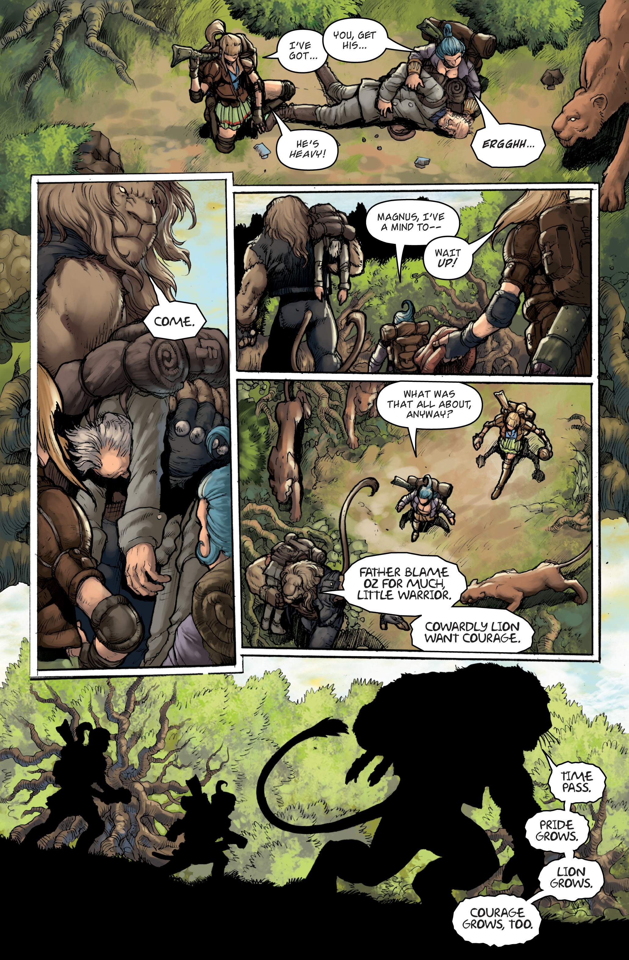 Read online The Steam Engines of Oz: The Geared Leviathan comic -  Issue #2 - 5
