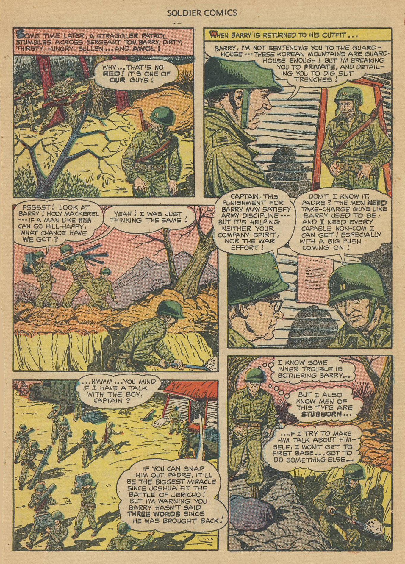 Read online Soldier Comics comic -  Issue #10 - 31