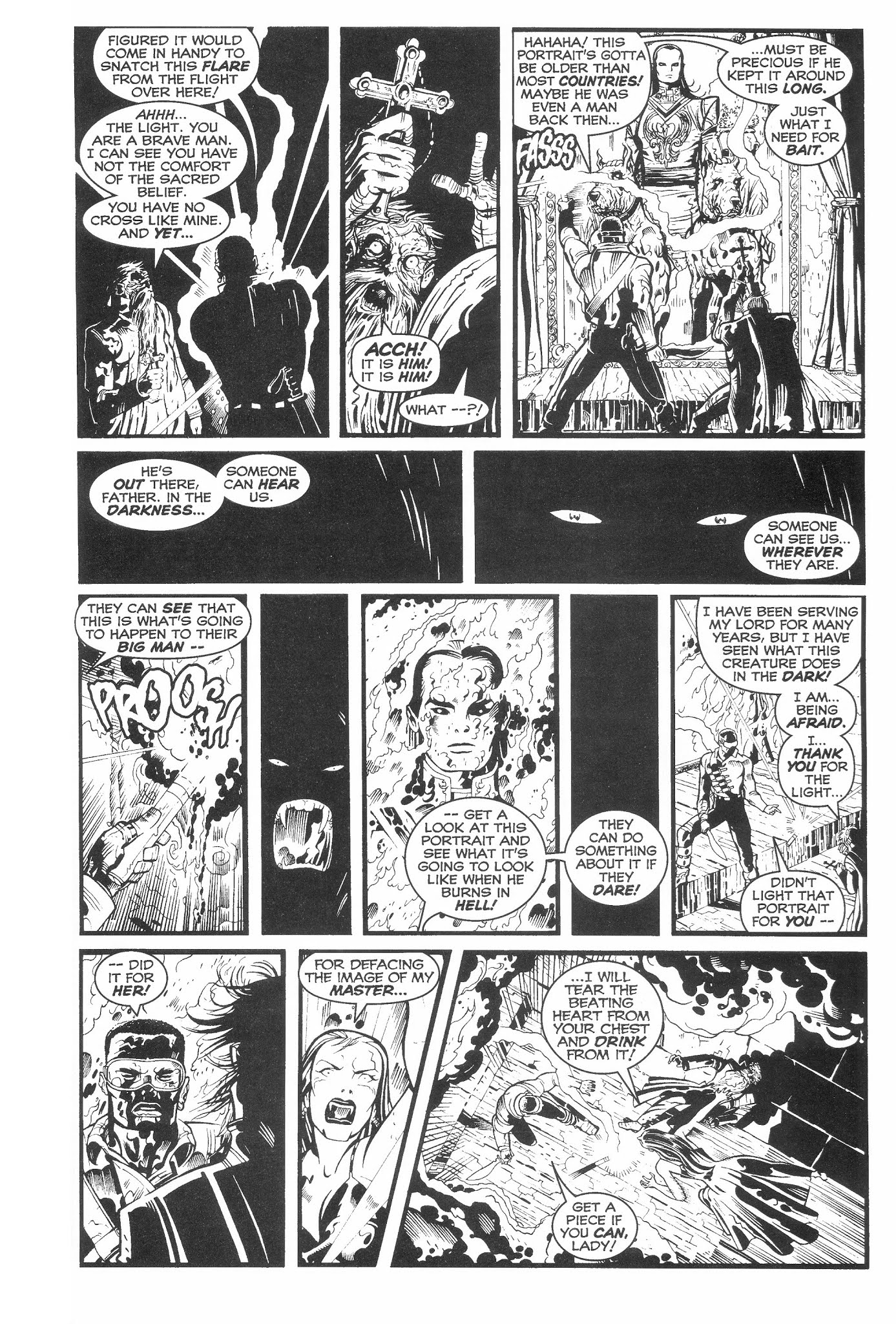 Read online Blade: Black & White comic -  Issue # TPB - 99