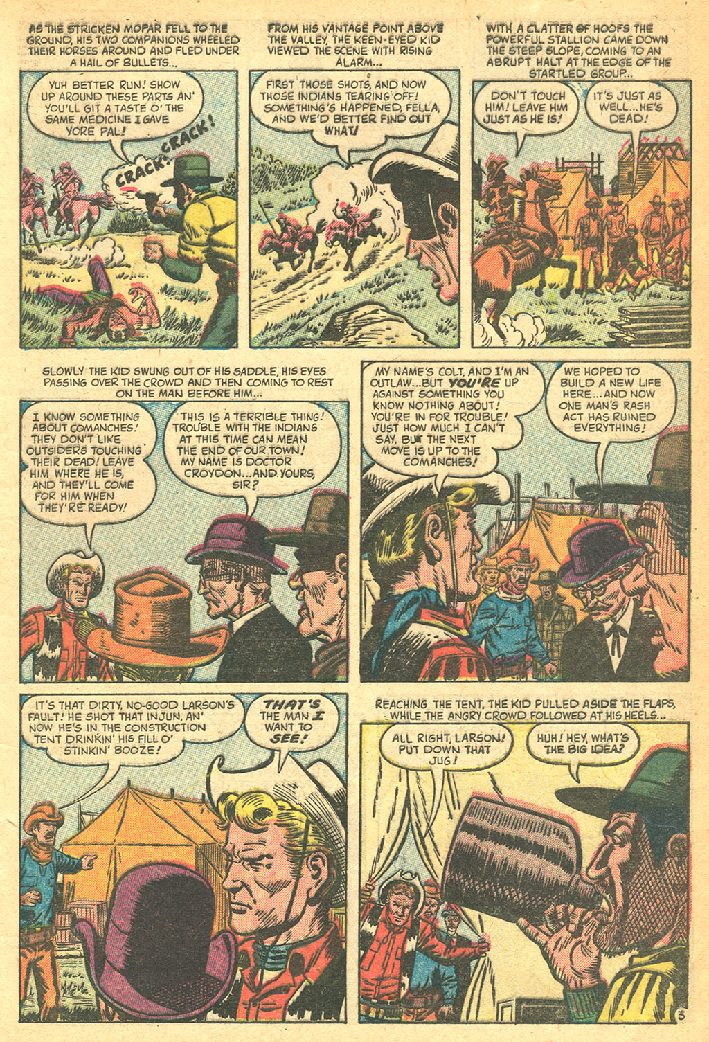 Read online Kid Colt Outlaw comic -  Issue #39 - 5