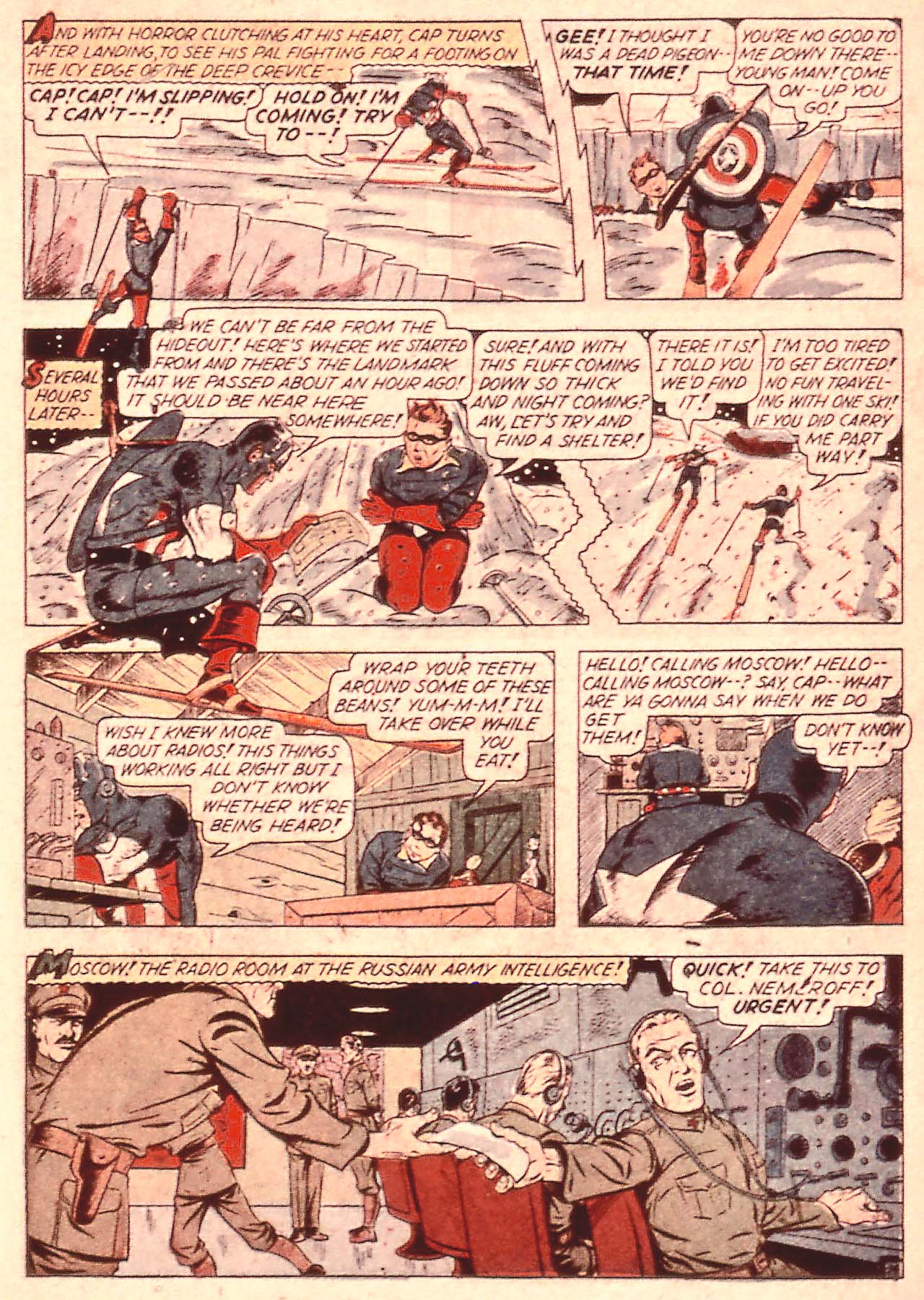 Read online Captain America Comics comic -  Issue #26 - 51