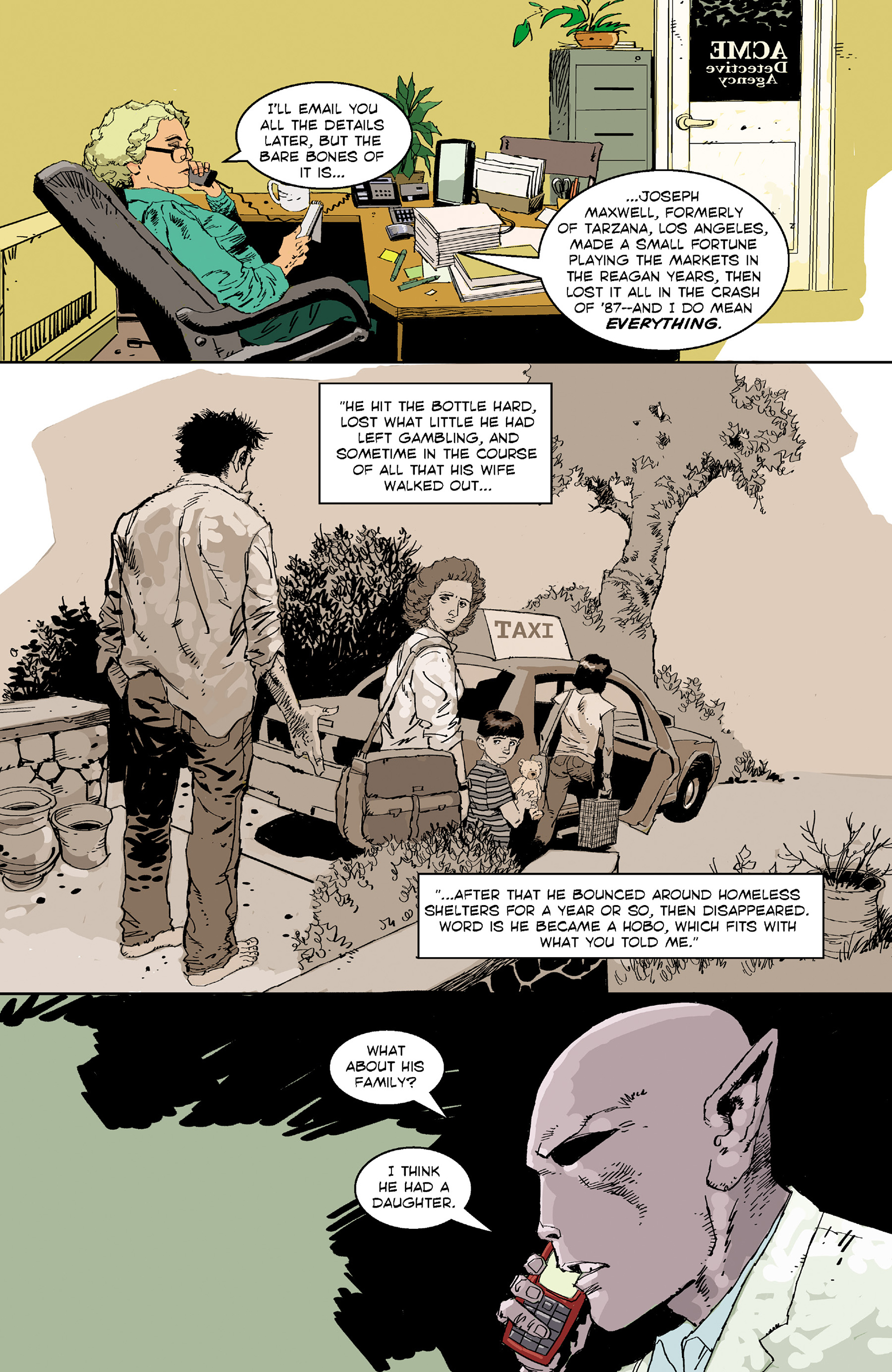Read online Resident Alien: The Man With No Name comic -  Issue #4 - 3