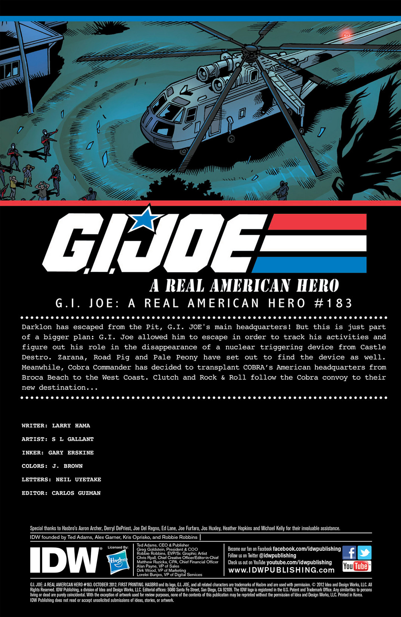 Read online G.I. Joe: A Real American Hero comic -  Issue #183 - 2