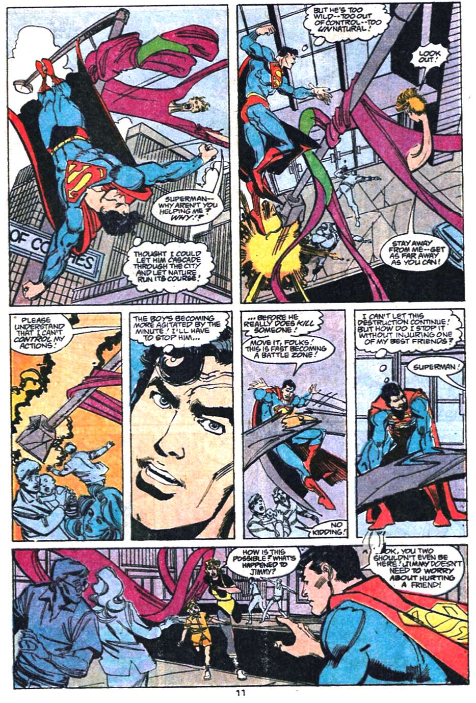 Read online Adventures of Superman (1987) comic -  Issue #458 - 12