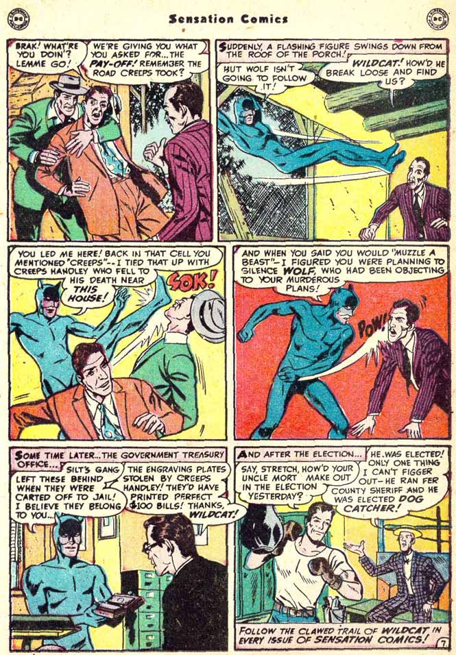 Read online Sensation (Mystery) Comics comic -  Issue #90 - 23