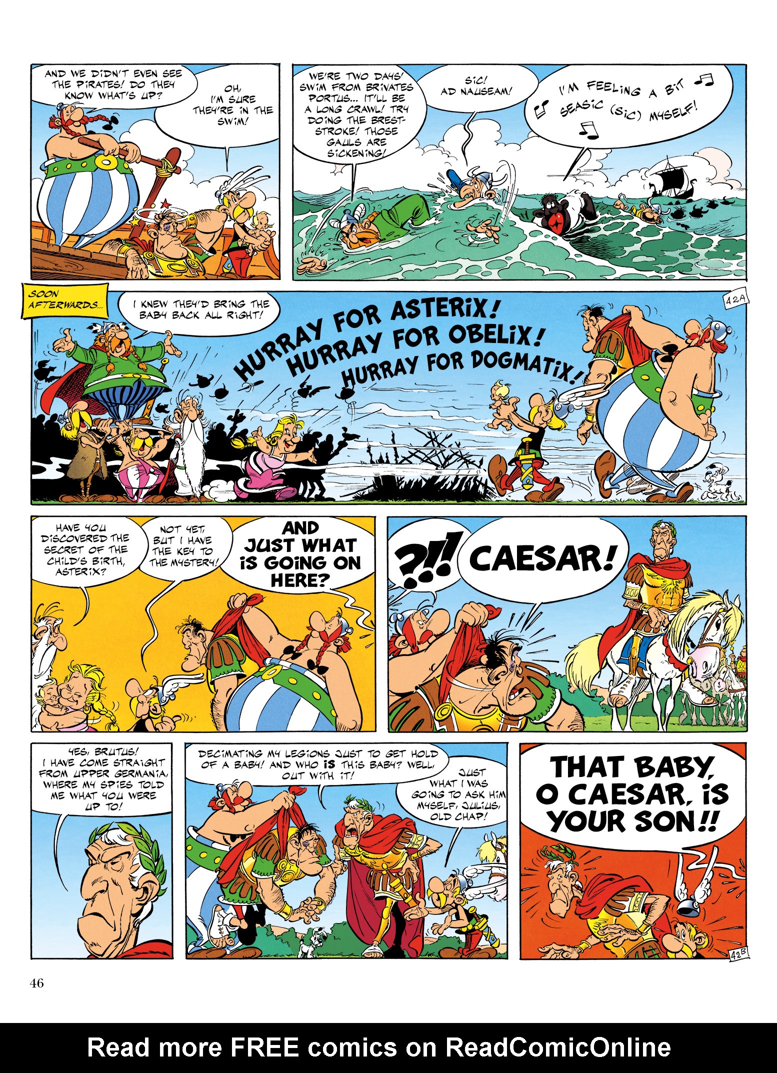 Read online Asterix comic -  Issue #27 - 47