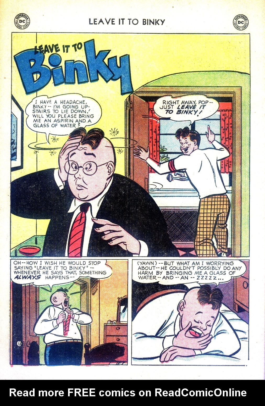 Read online Leave it to Binky comic -  Issue #28 - 36