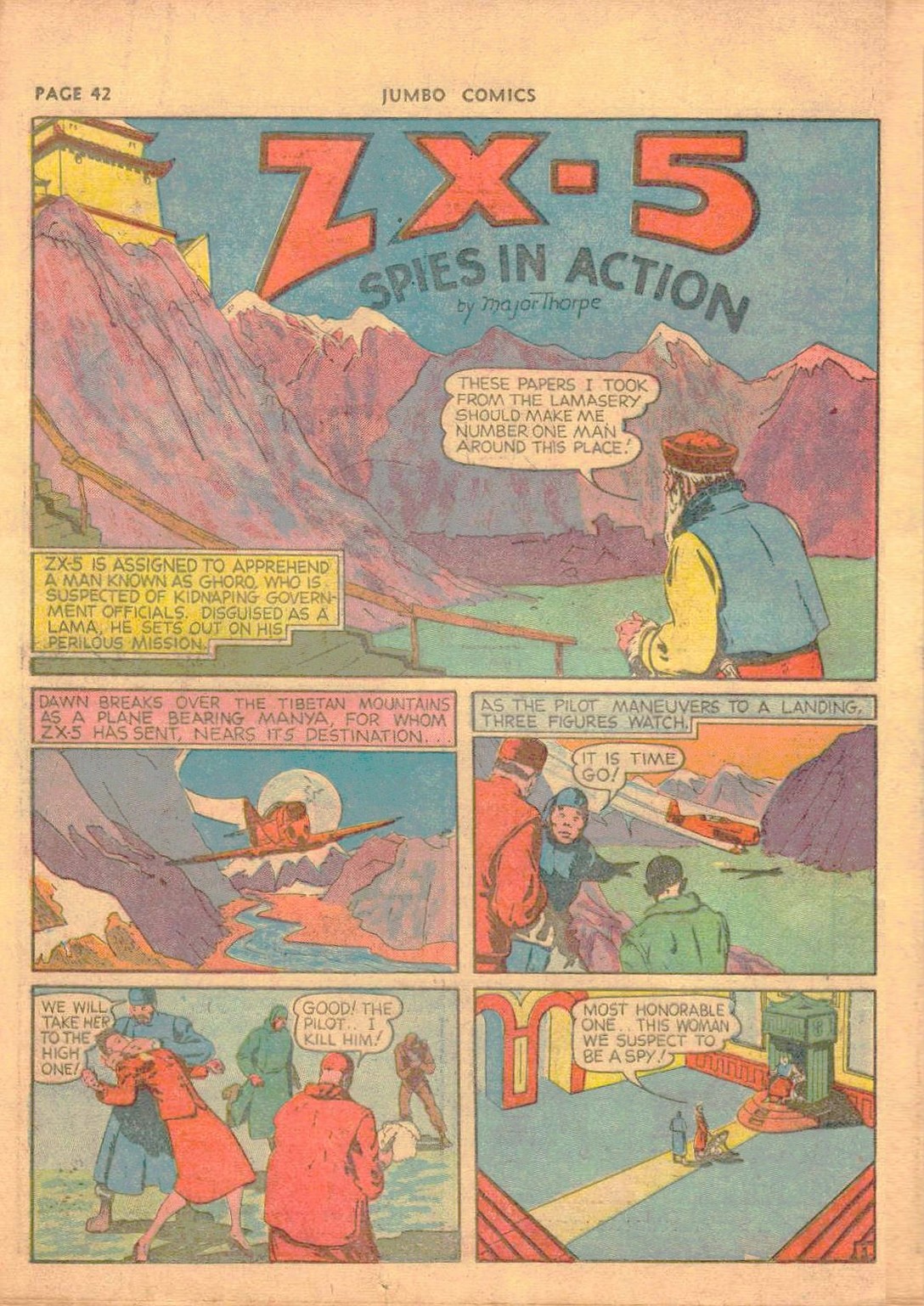 Read online Jumbo Comics comic -  Issue #19 - 44